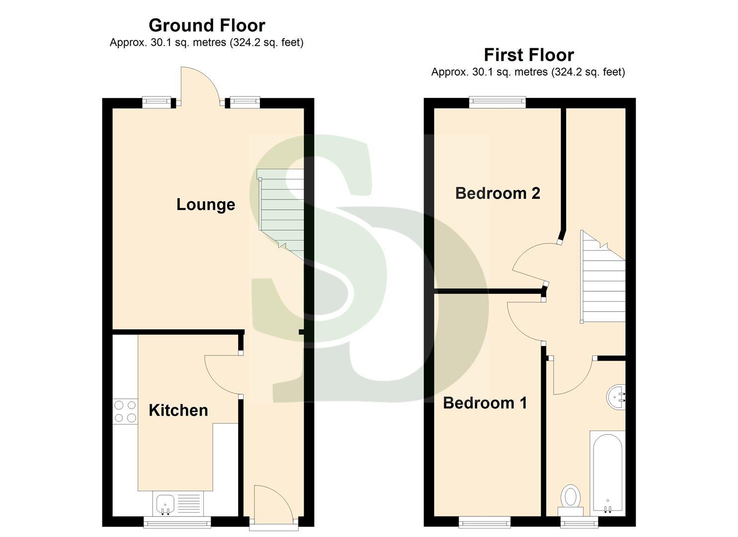 8, Florence Elson Close, Manor Park floorplan