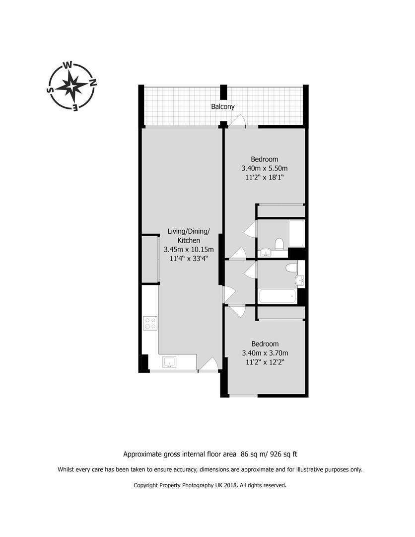 2 Bedrooms  for sale in Caithness Walk, Croydon CR0