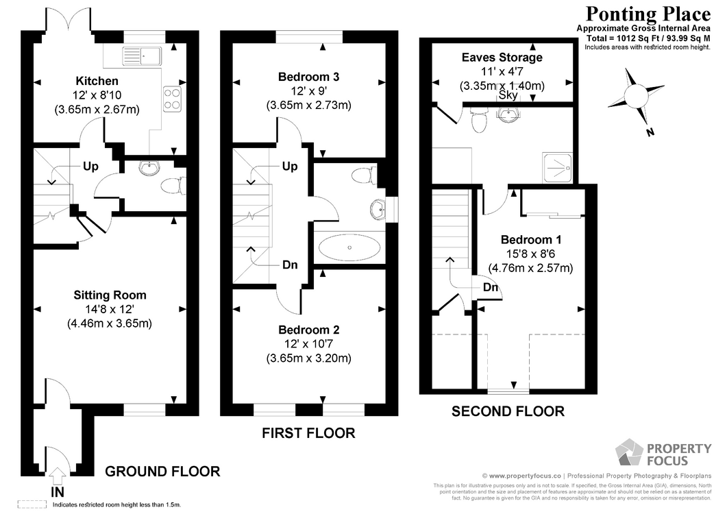 21, Ponting Place, Wiltshire floorplan