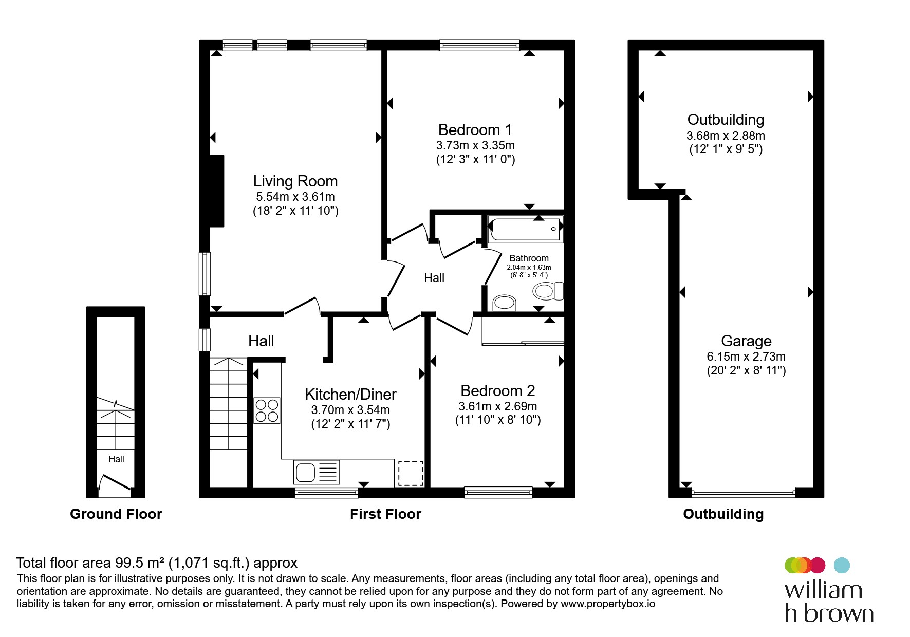 22, Newlay Wood Rise, Leeds floorplan