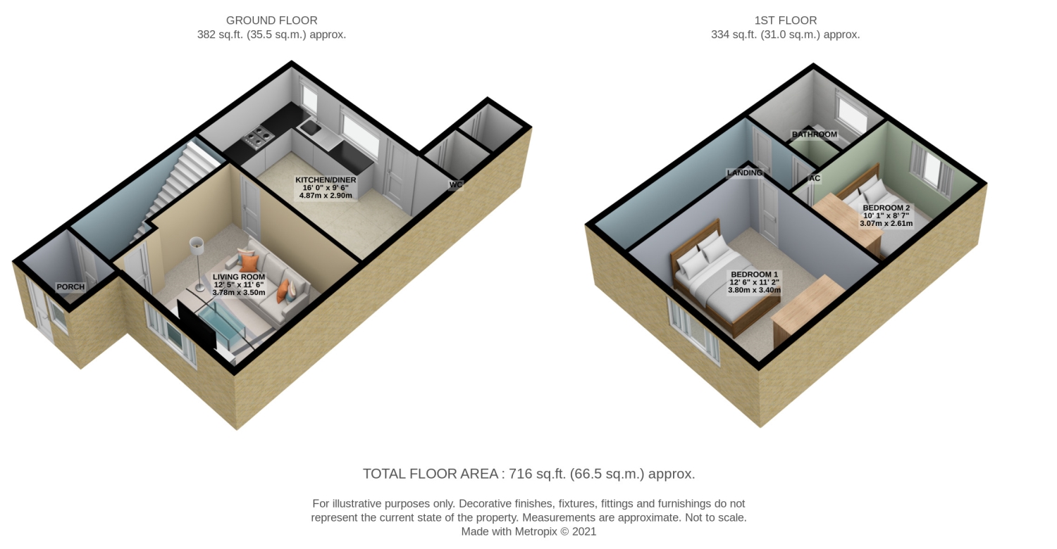 47, Mill Road, Leighton Buzzard floorplan