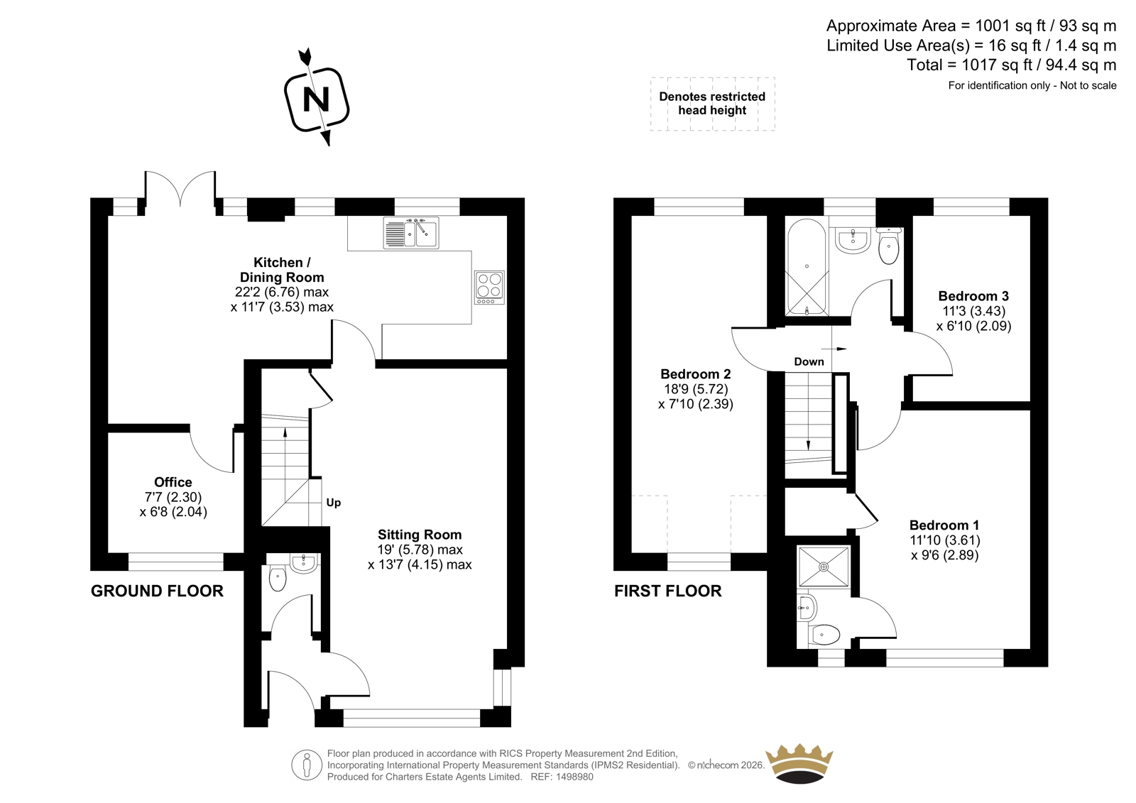 5, Aspen Close, Winchester floorplan