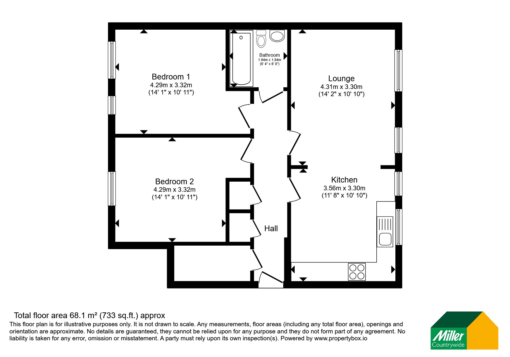 29, Chy Pons, Cornwall floorplan