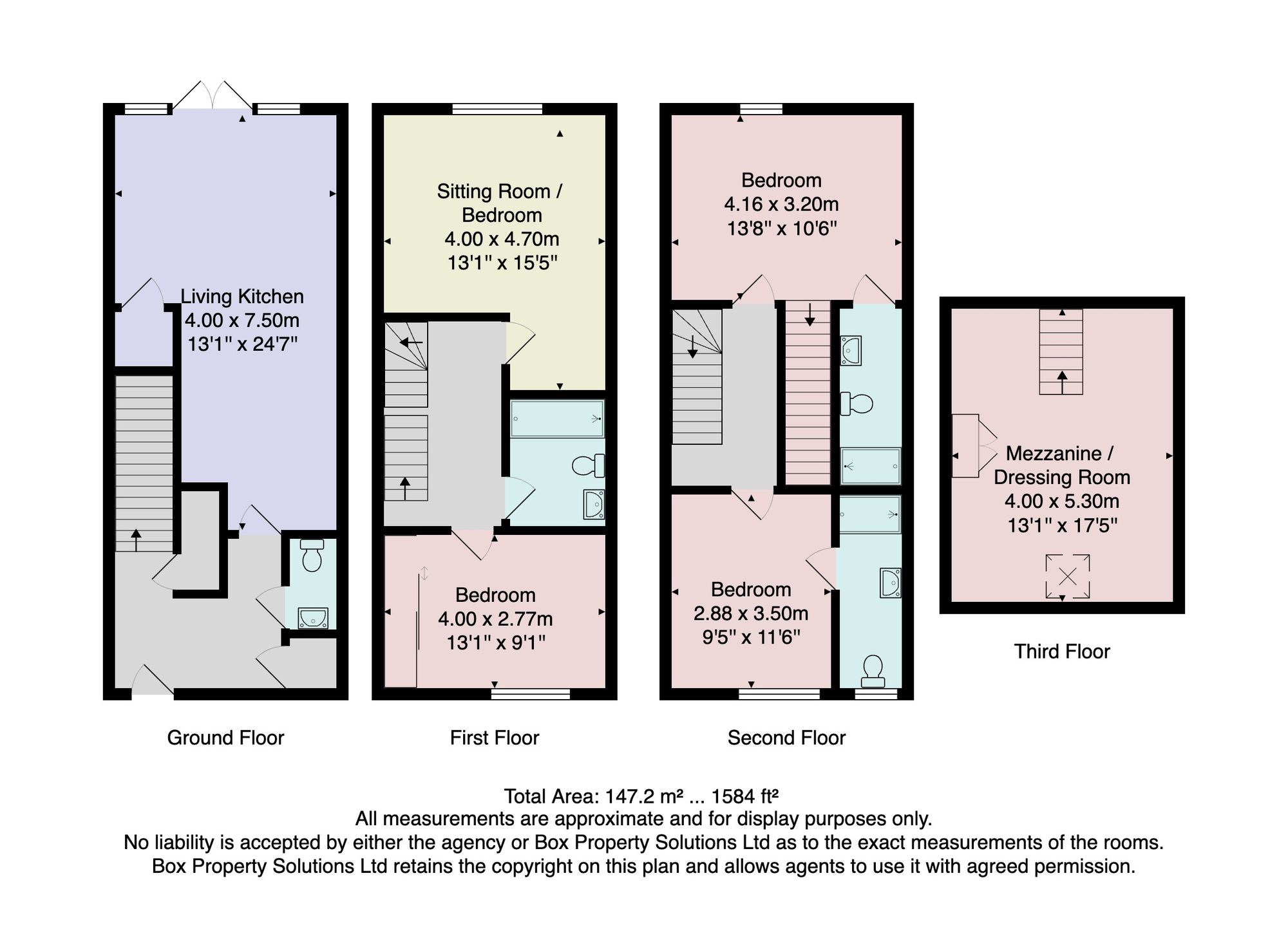 24 Glasshouses Mill, Harrogate floorplan