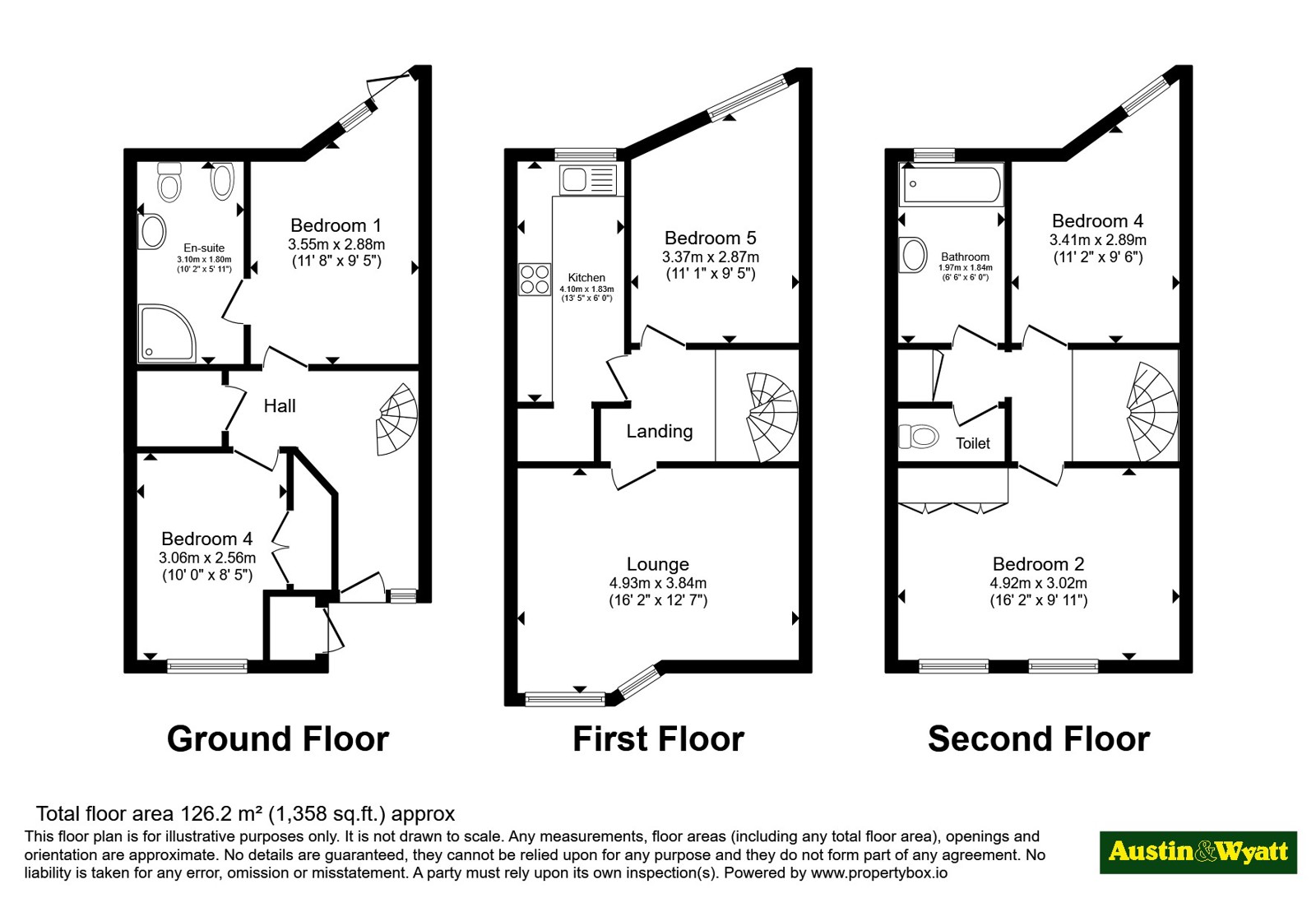16, Westgate Street, Hampshire floorplan