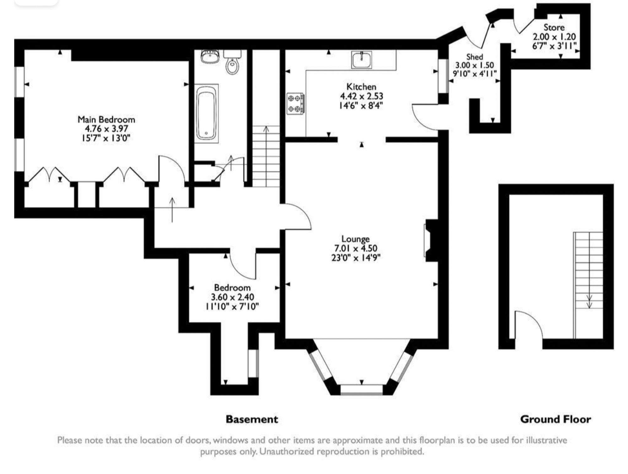 Flat 1, 32 Esplanade Gardens, Scarborough floorplan