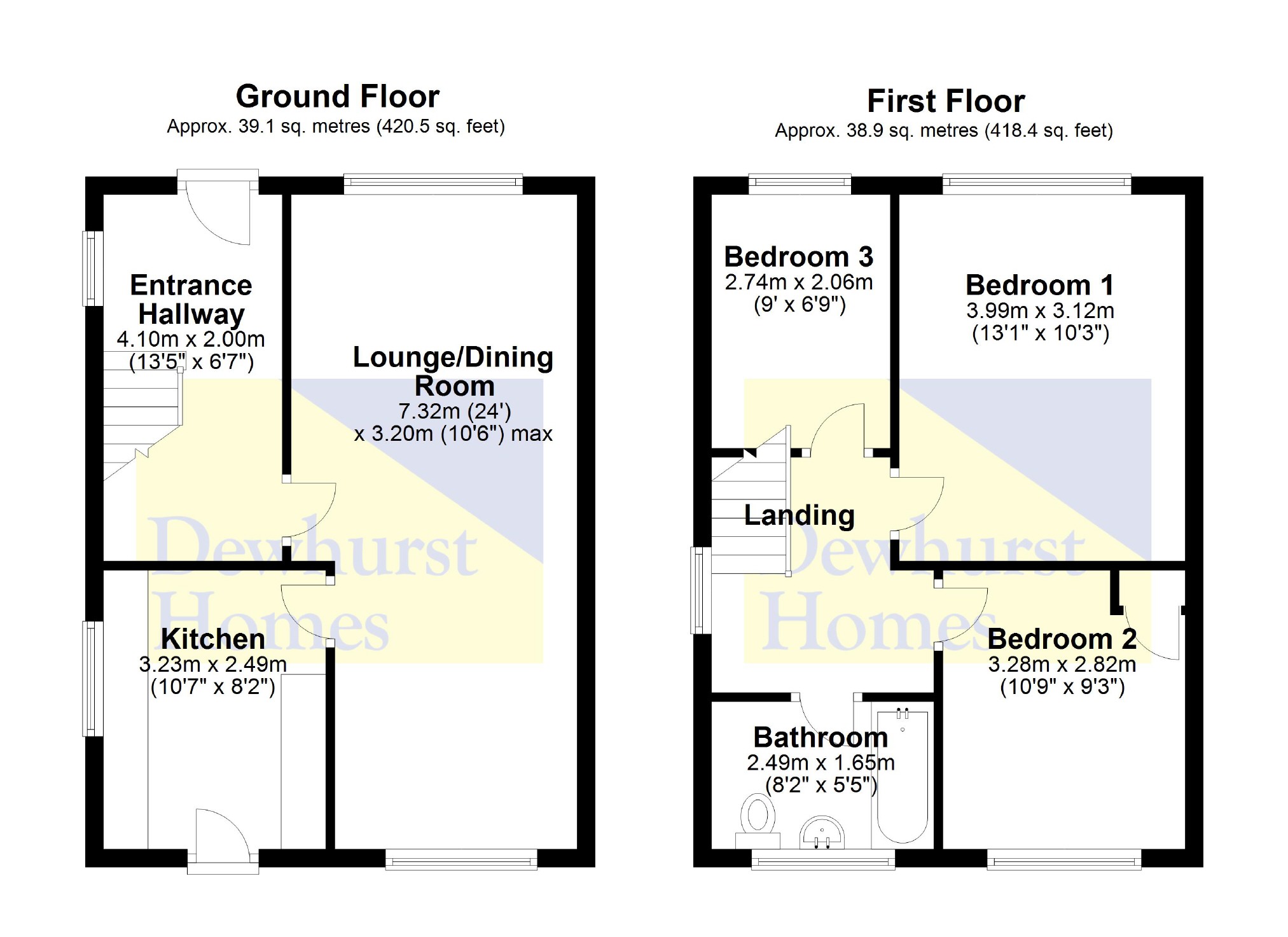 3 Bedrooms Semi-detached house for sale in Pennine Gardens, Garstang, Preston PR3