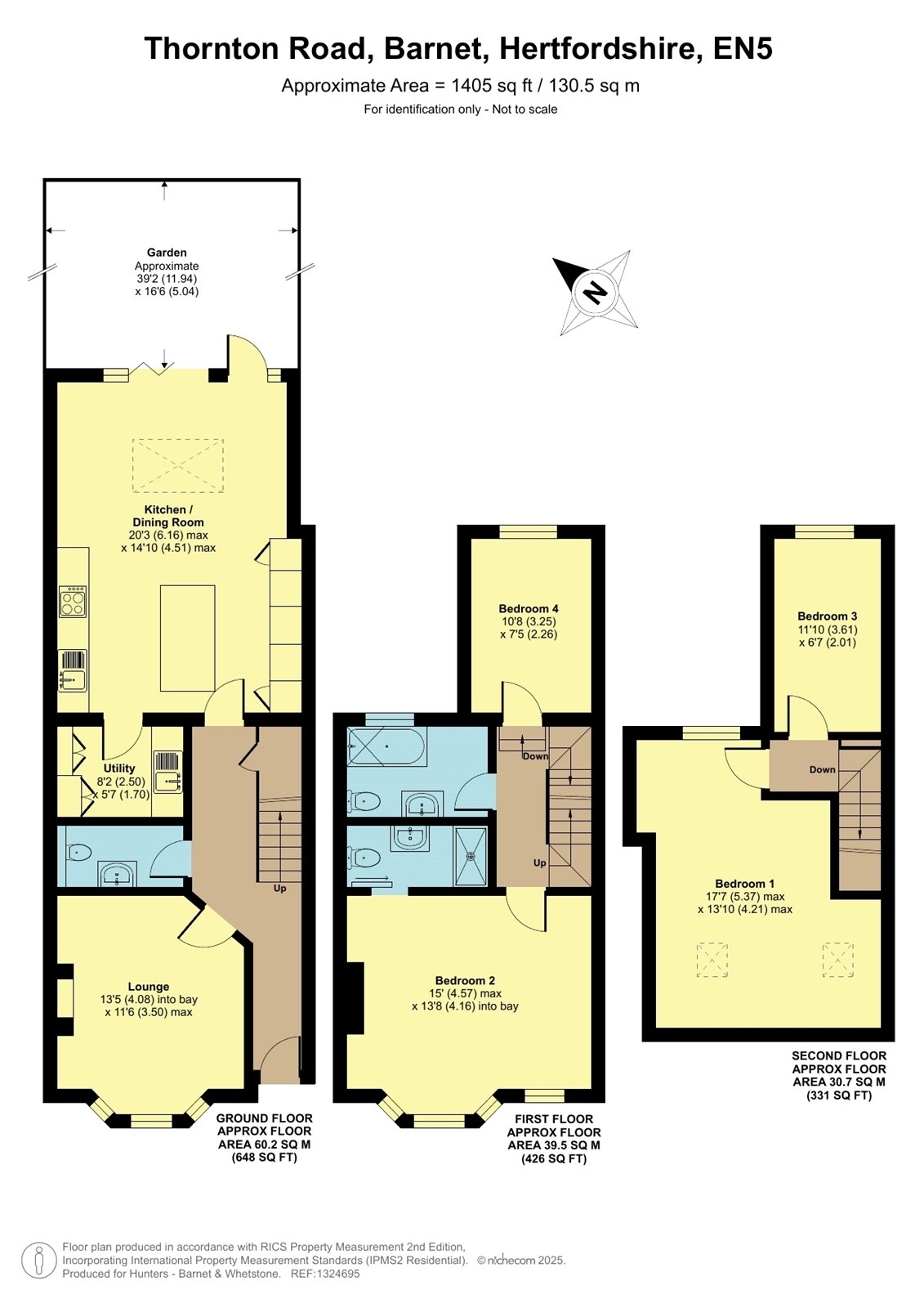 9, Thornton Road, Barnet floorplan