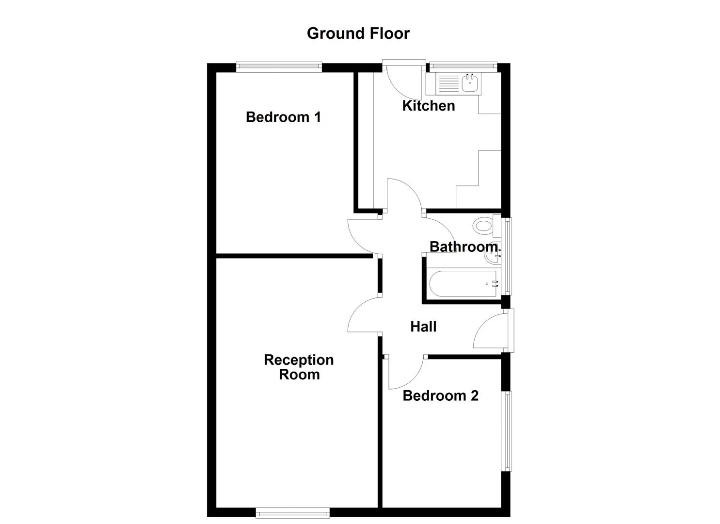 2, Kingsdale Avenue, Burnley floorplan