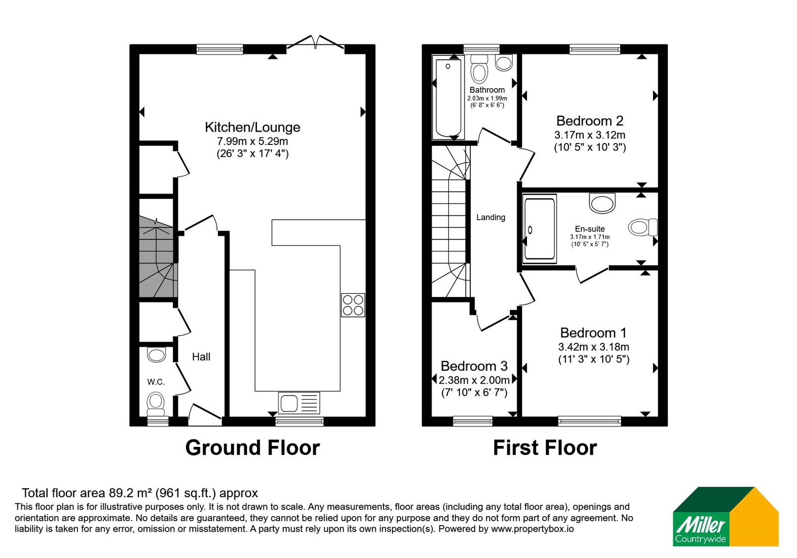 2A,, Sandy Hill, Cornwall floorplan