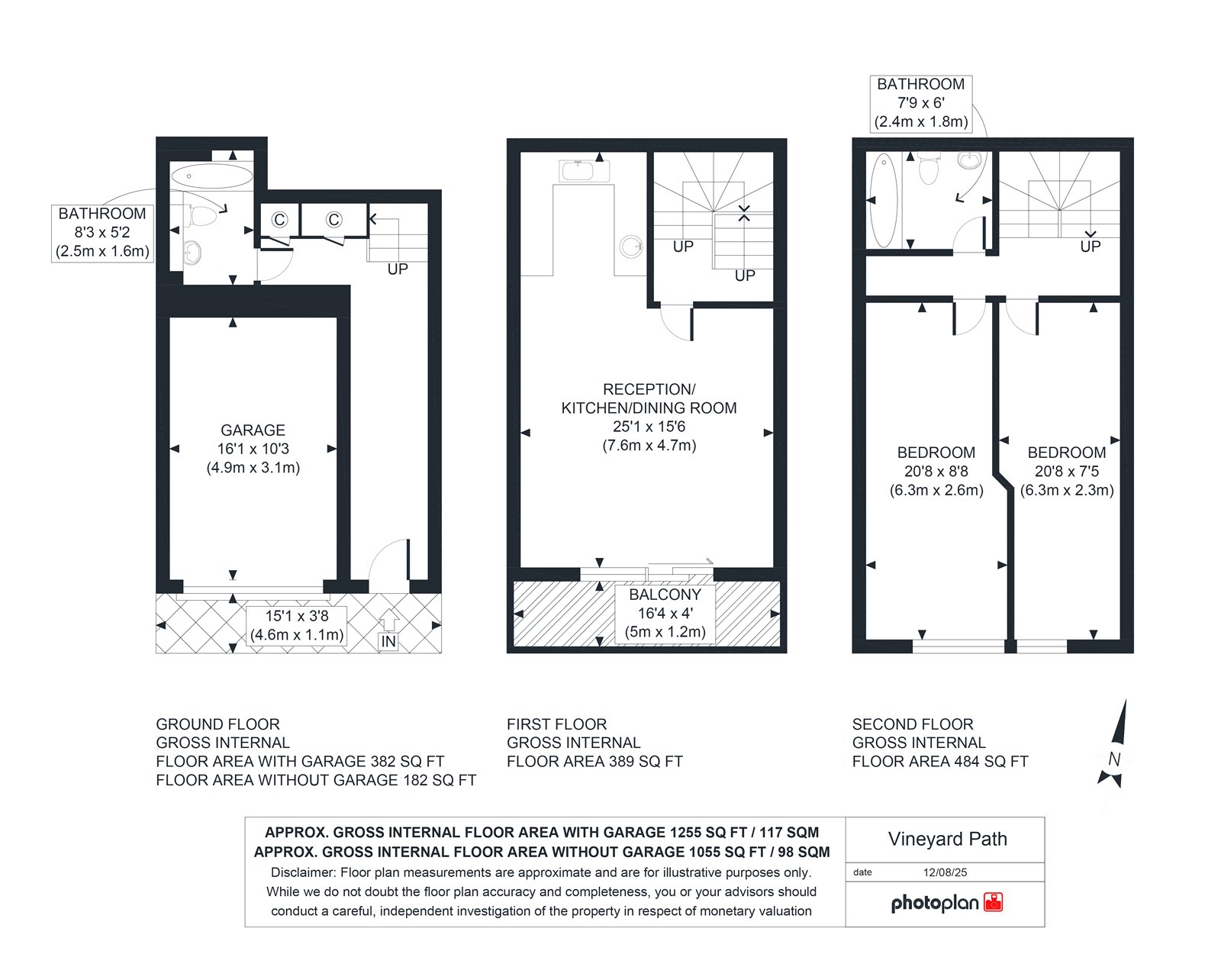 39, Vineyard Path, London floorplan