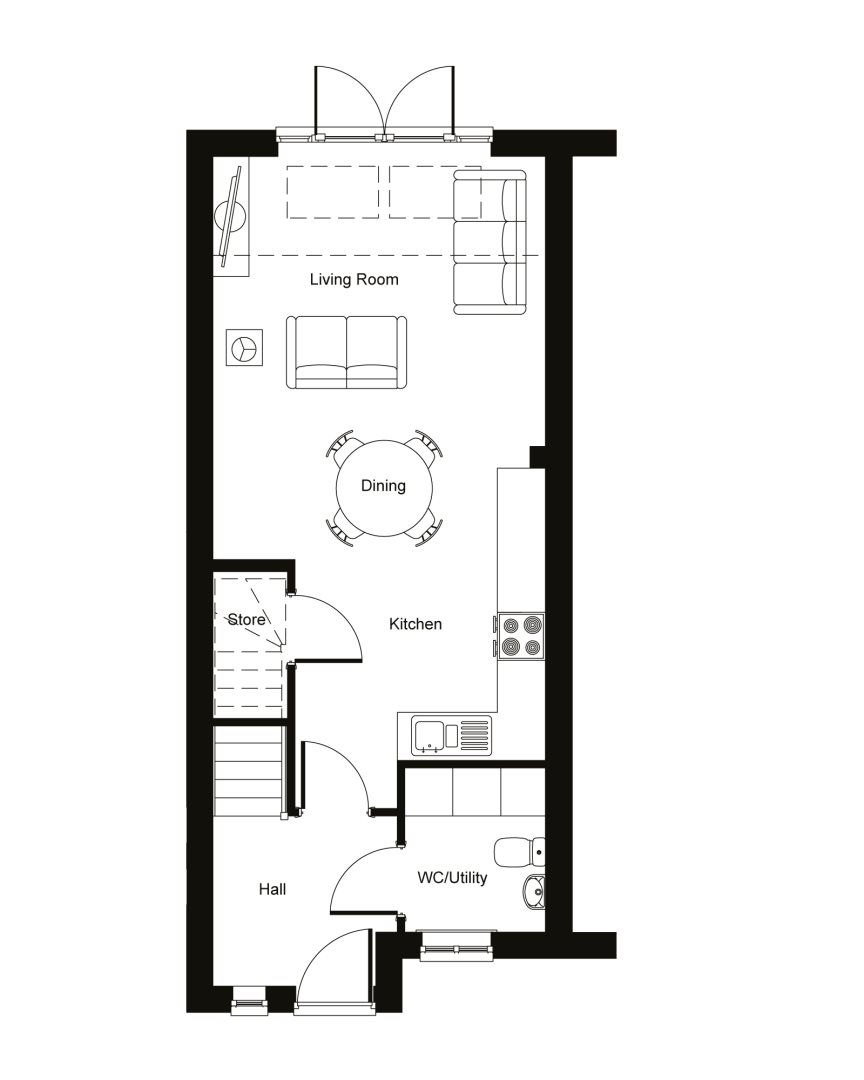 Plot 23 - The New Delamere -, Willow Bank, Ramsbottom floorplan