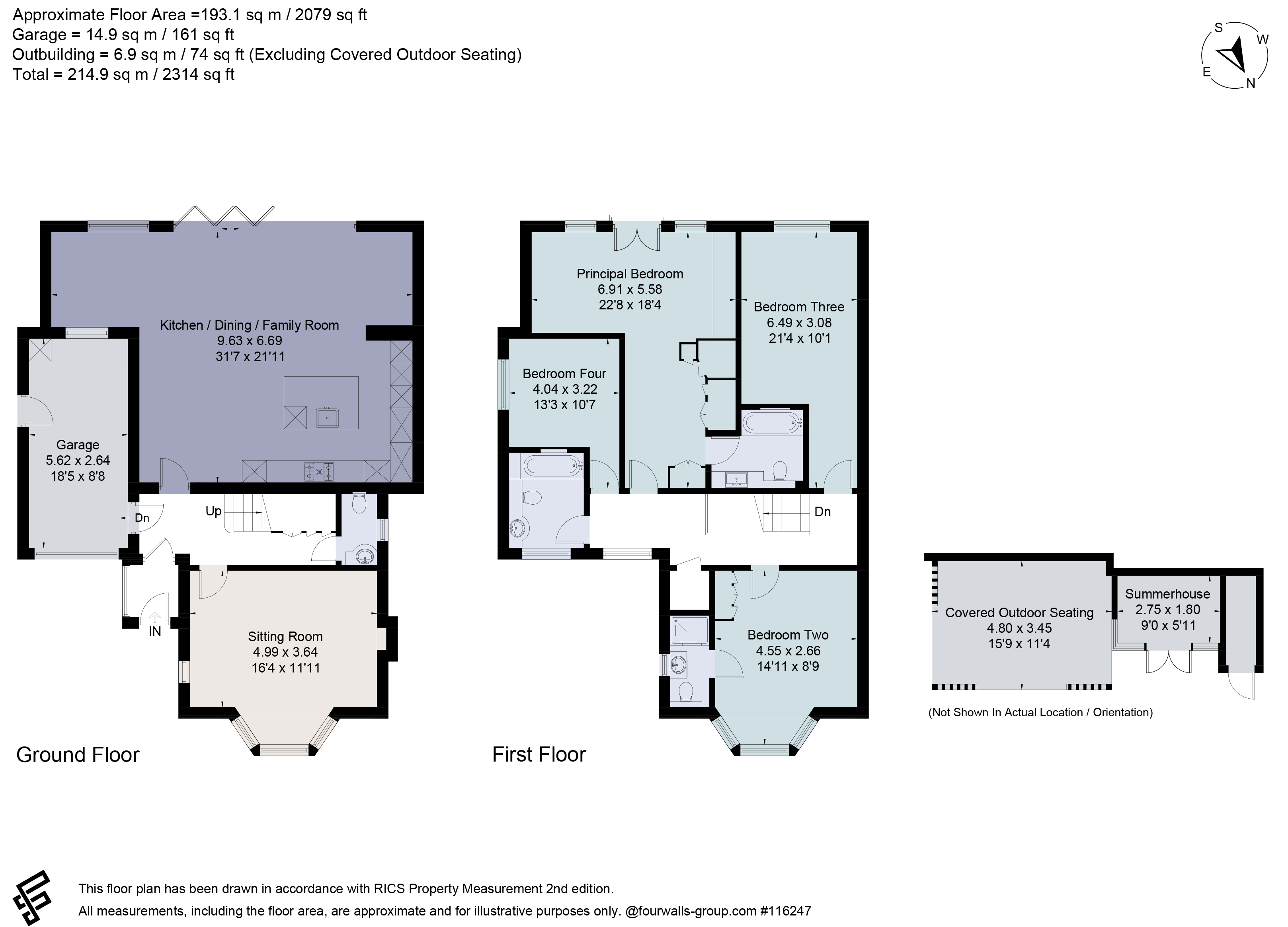 Money Hill Road, Hertfordshire floorplan