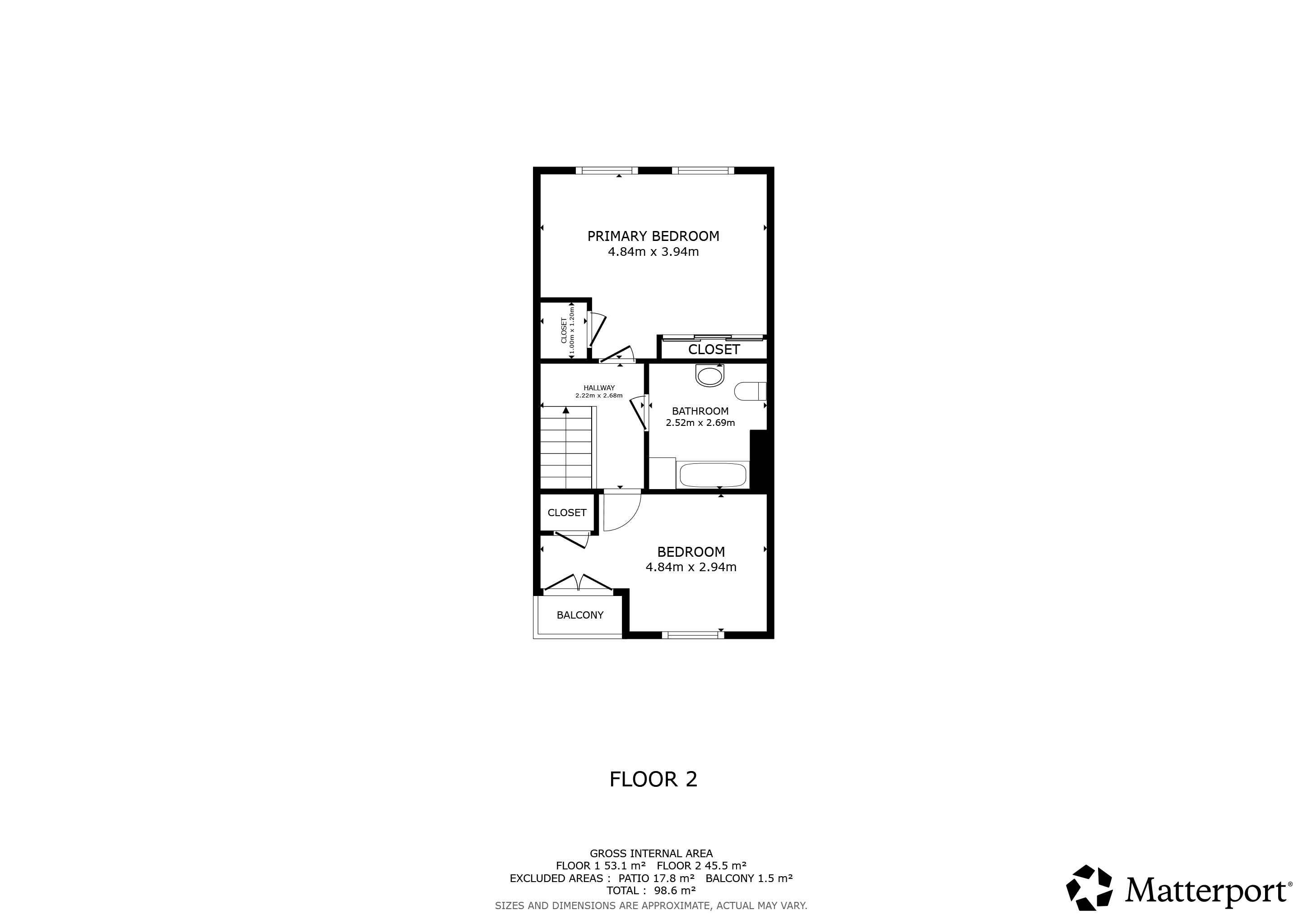 73, Sandal Street, Miles Platting floorplan