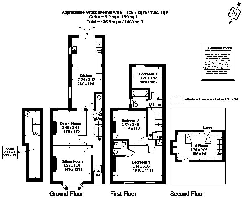 3 Bedrooms Terraced house to rent in Queens Road, Windsor SL4