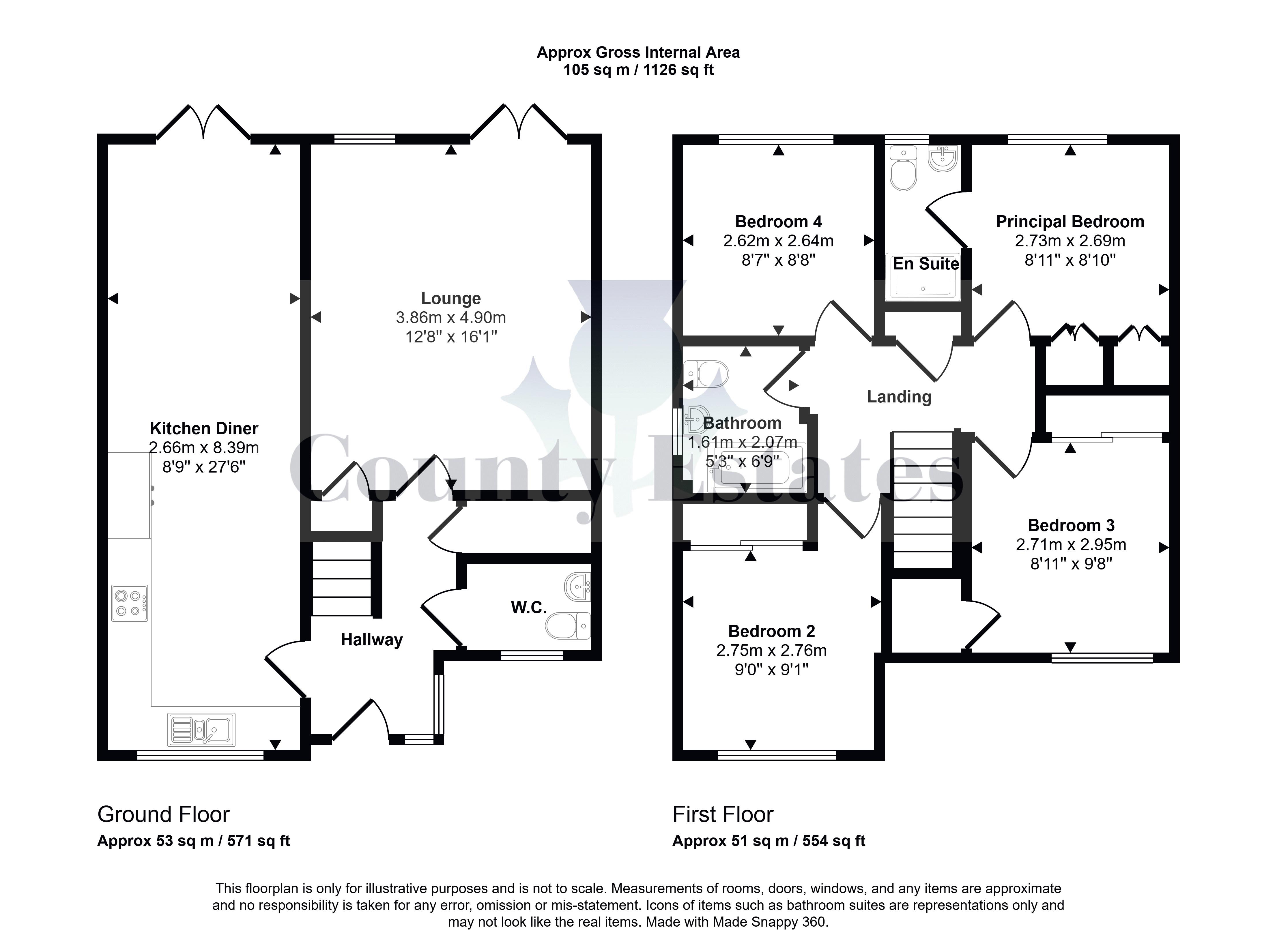 18, David Allan Drive, Alloa floorplan