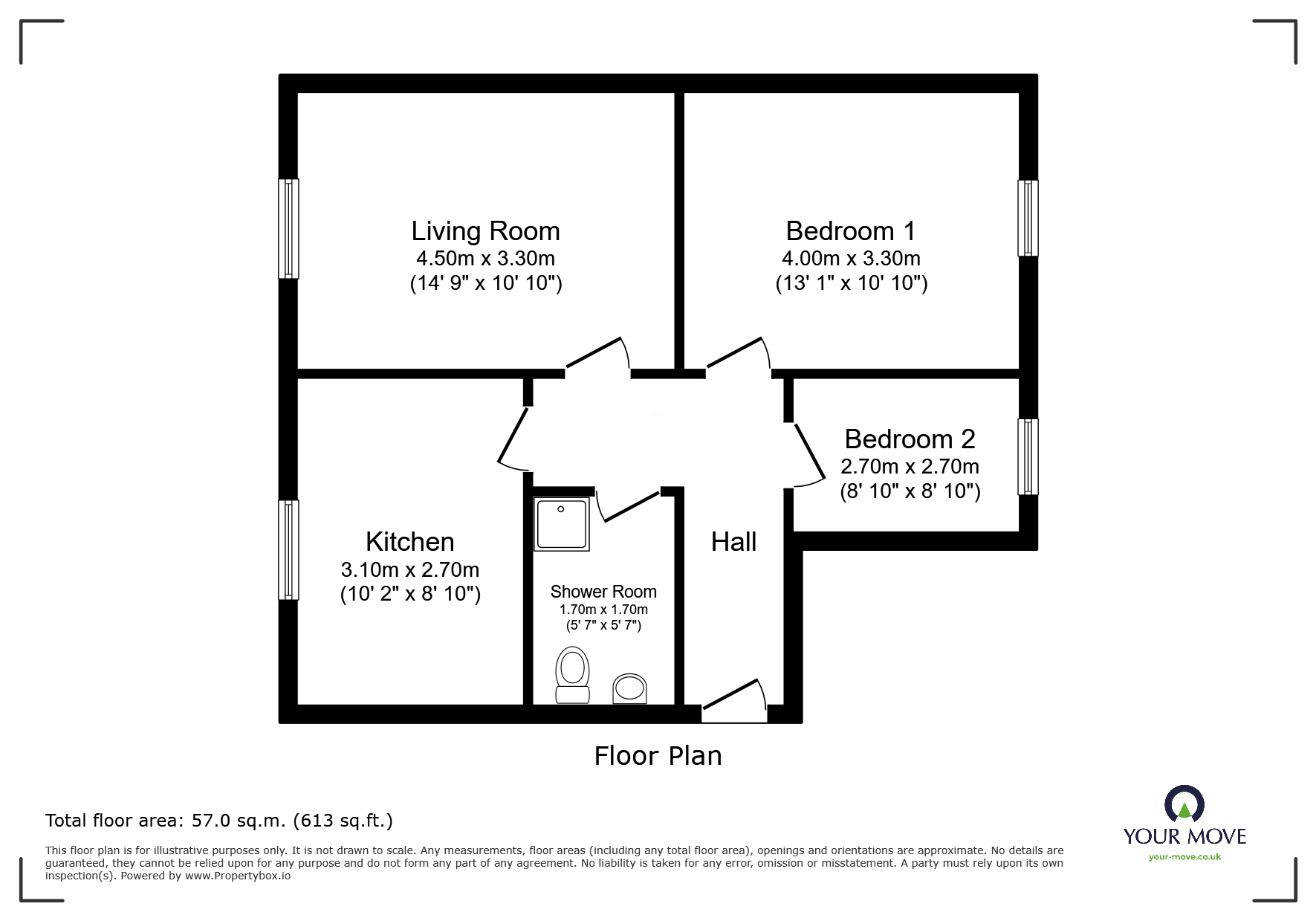 8, Nene Drive, Leicester floorplan