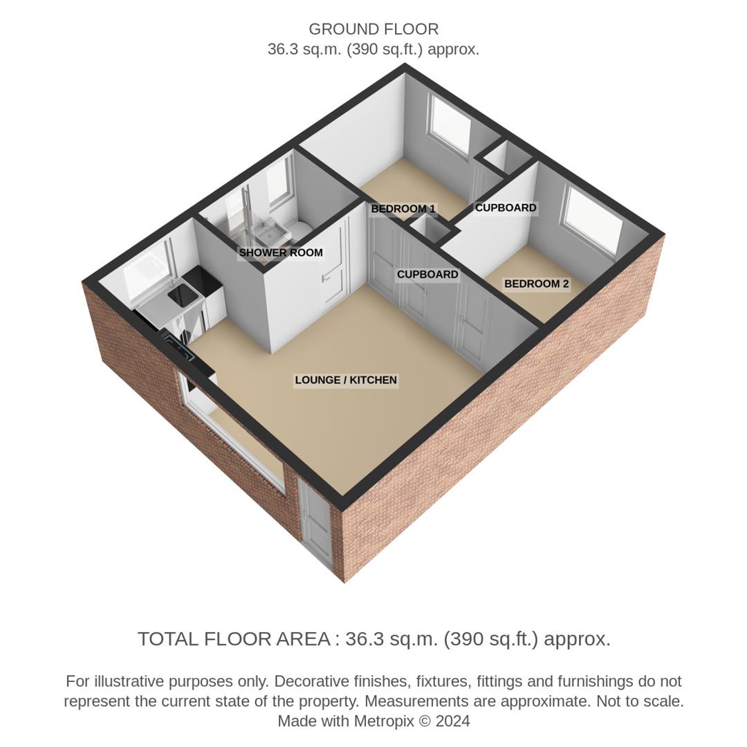 35 Florida Holiday Park, Back Market Lane, Great Yarmouth floorplan