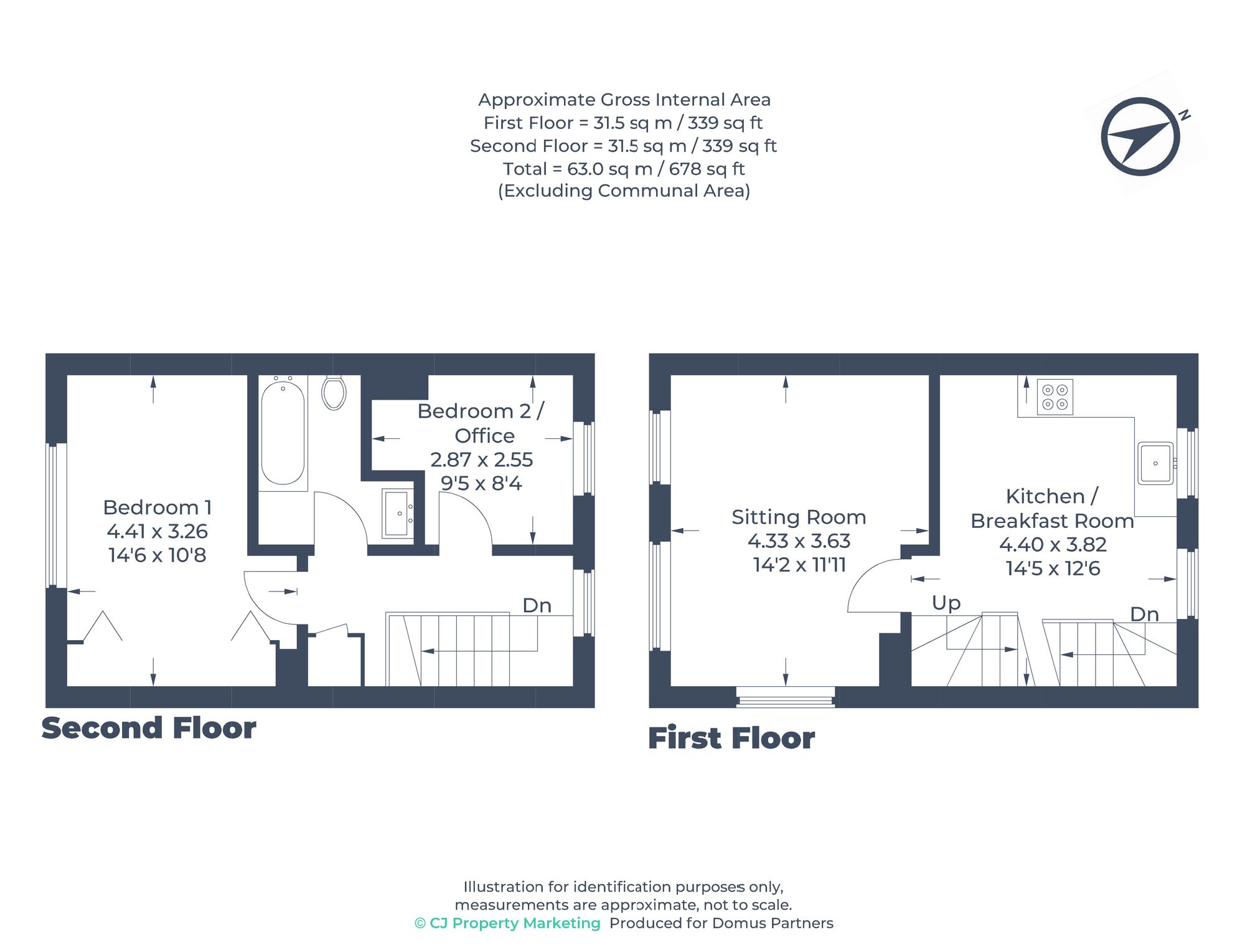 10 The Rise, High Wycombe floorplan