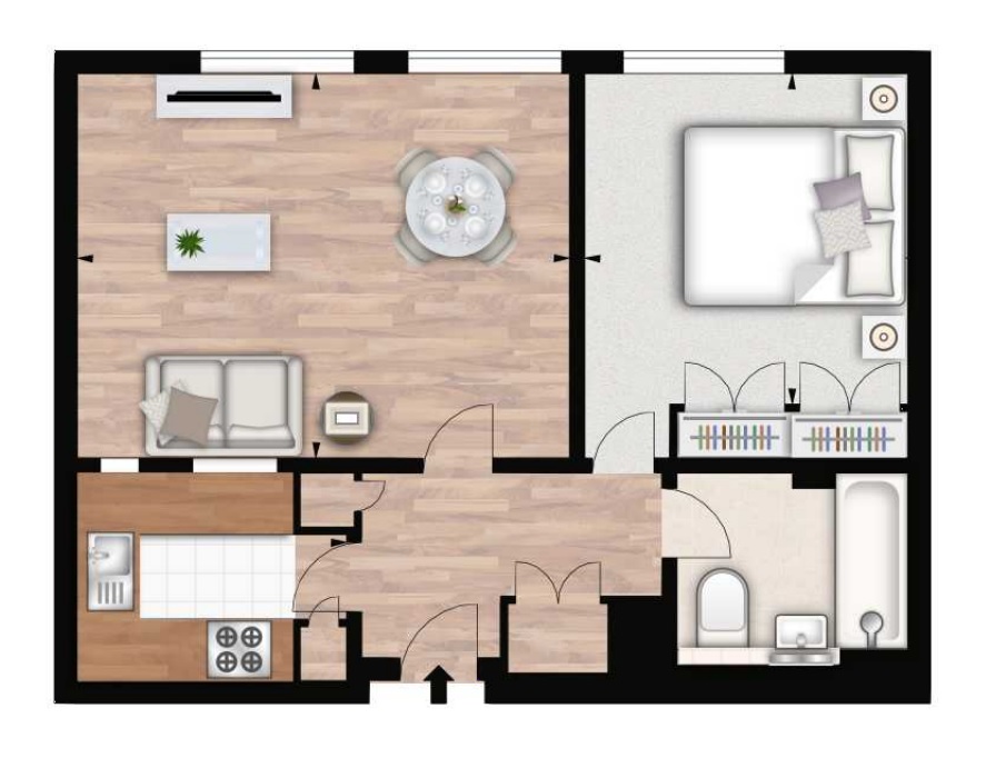 1 Bedrooms Flat to rent in Luke House, 3 Abbey Orchard Street, London SW1P