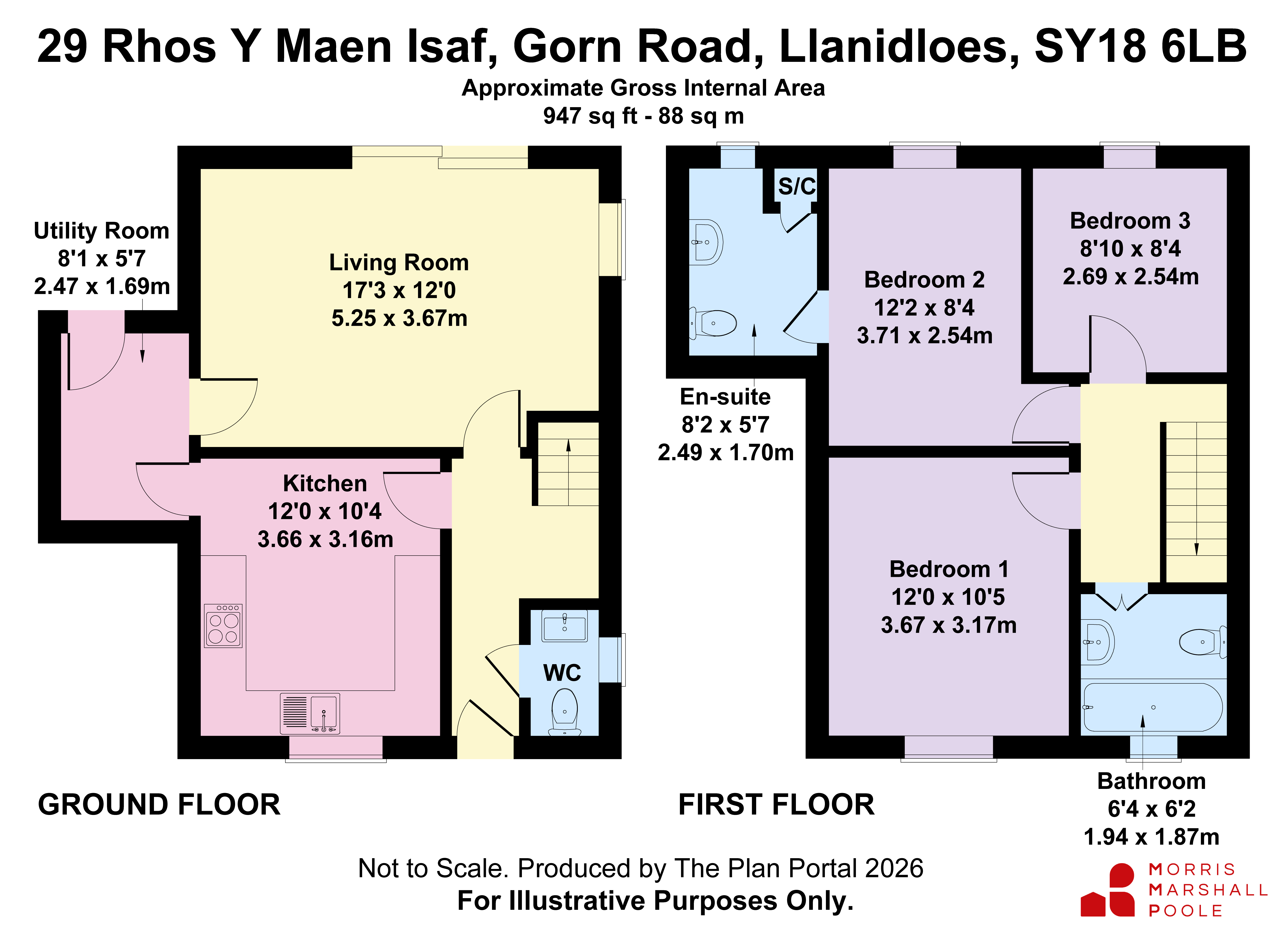 29, Rhos Y Maen Isaf, Powys floorplan