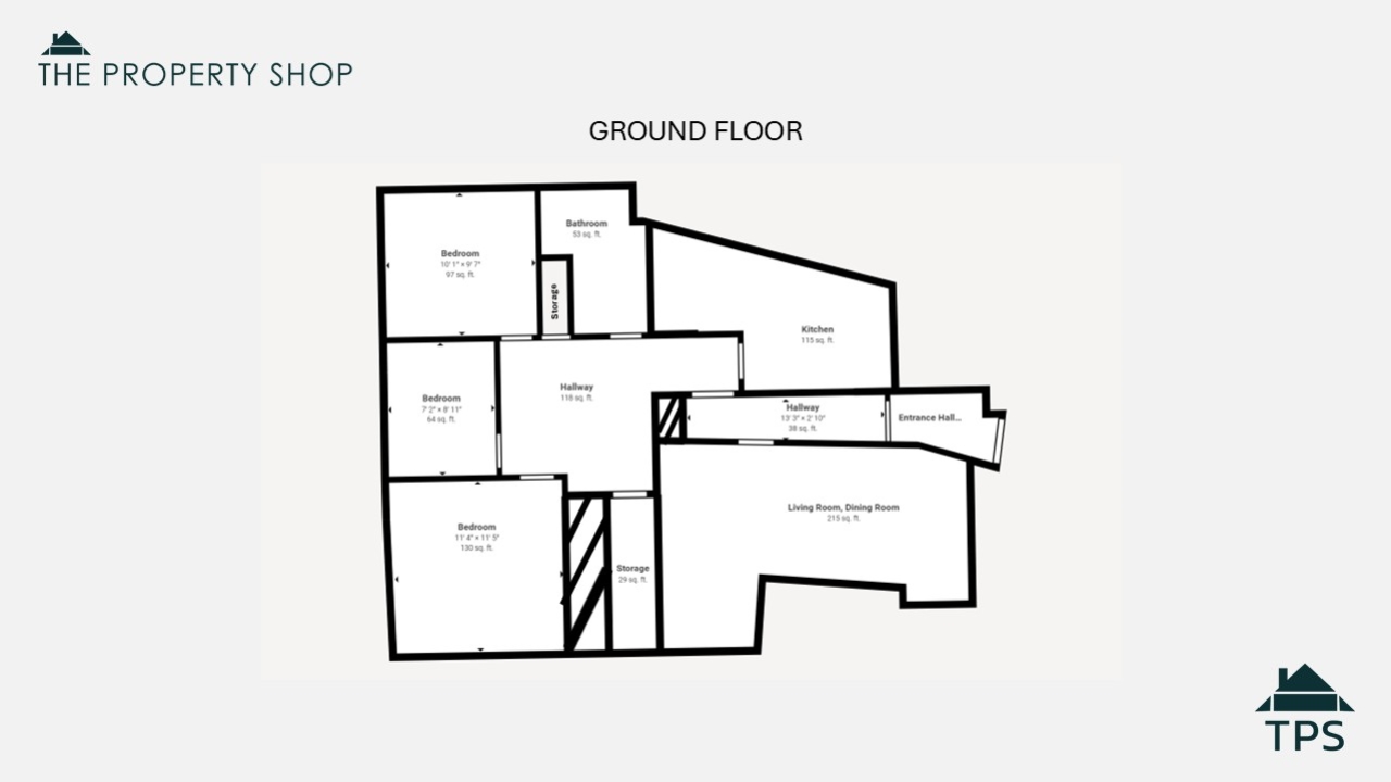 1, Arnold Place 10 Fore Street, Bodmin floorplan