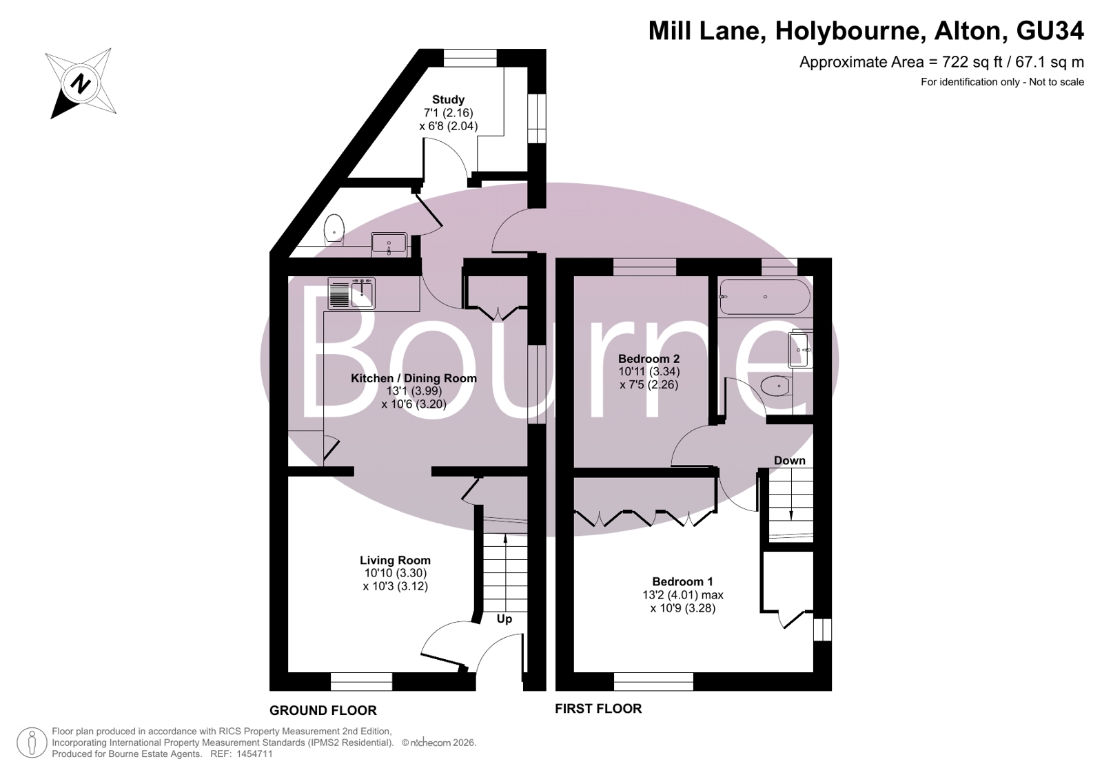 9, Upper Neatham Mill Lane, Alton floorplan