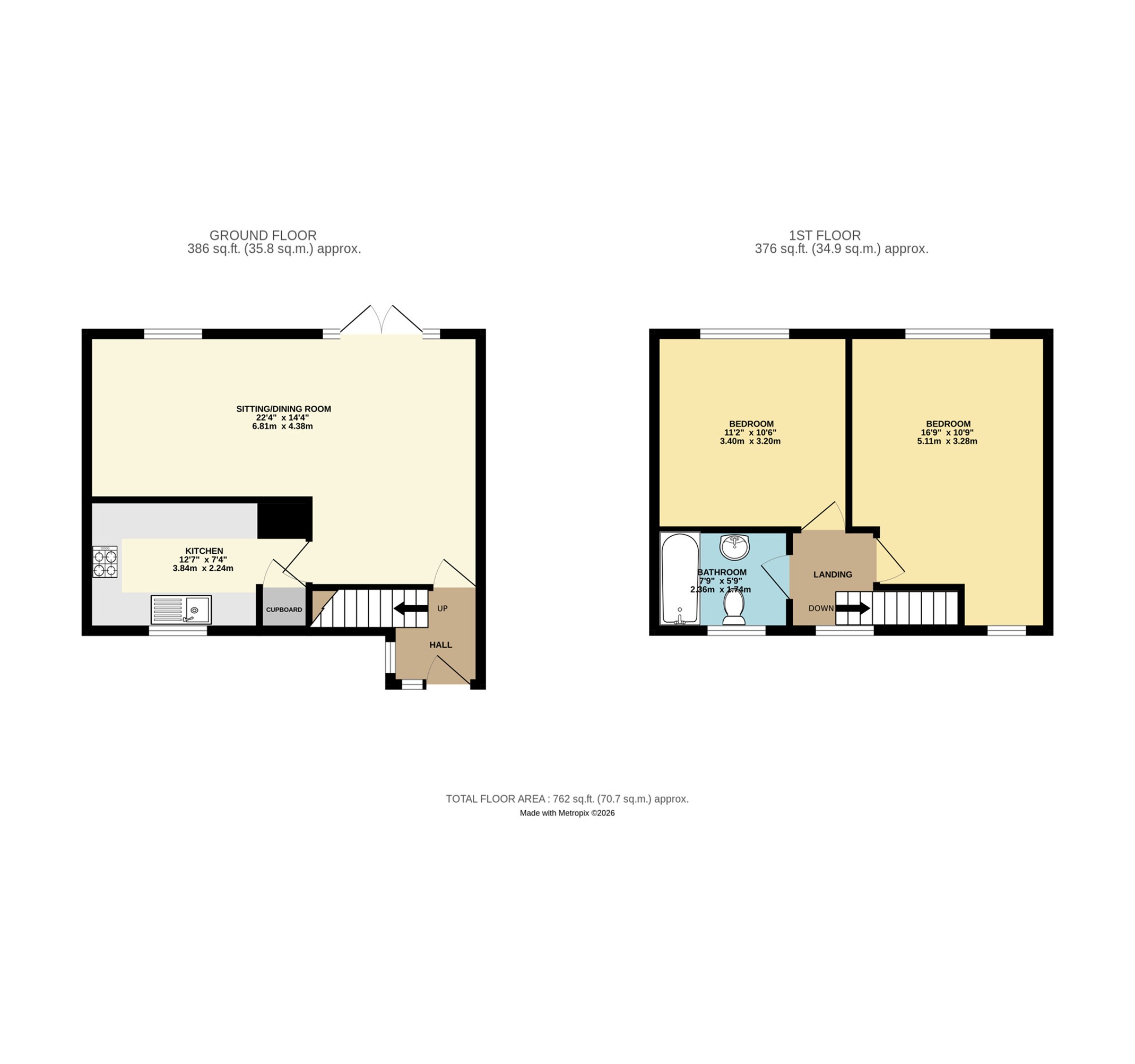 149, Carnforth Road, Stockport floorplan