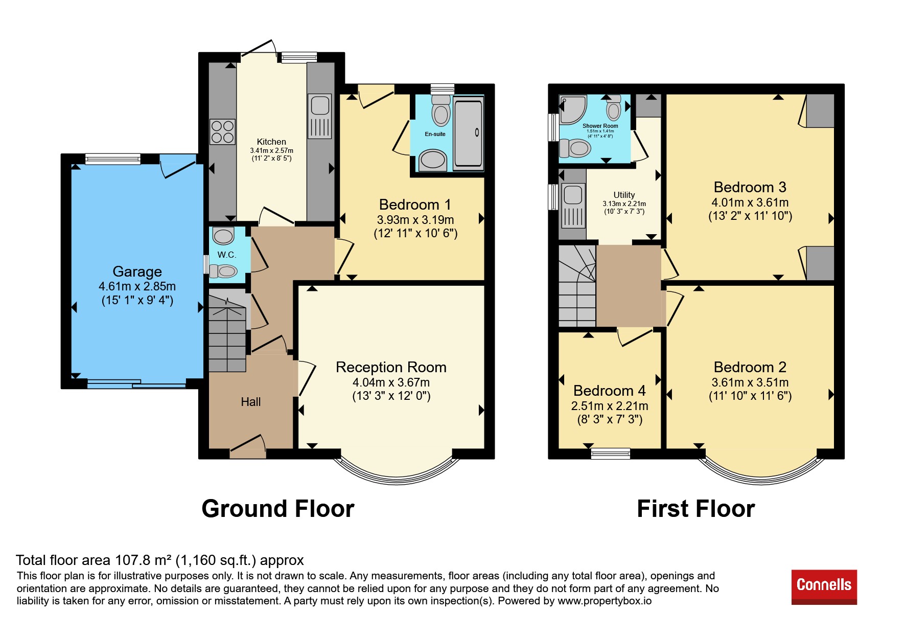 61, Cambridge Road, Harrow floorplan
