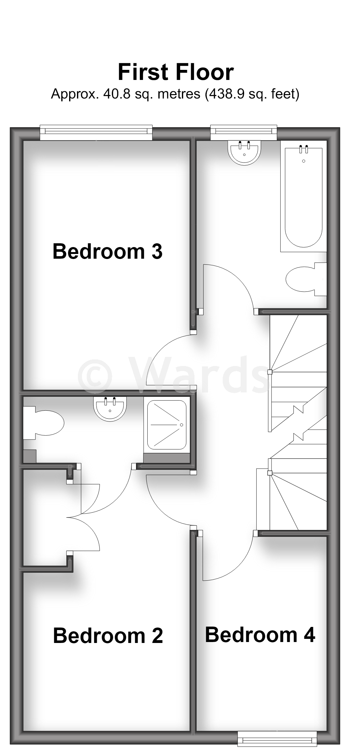 67, Finch Close, Faversham floorplan