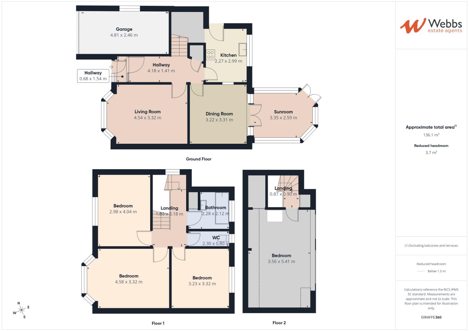 45, Birmingham Road, Lichfield floorplan