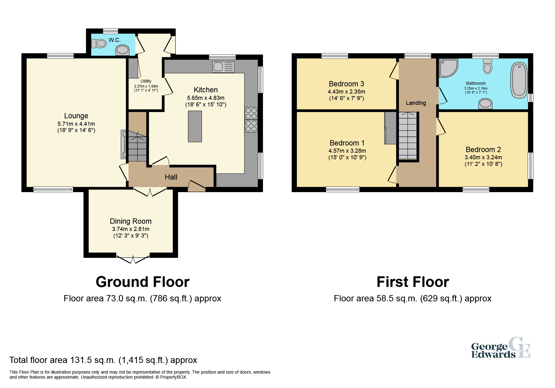 31, Measham Road, SWADLINCOTE floorplan