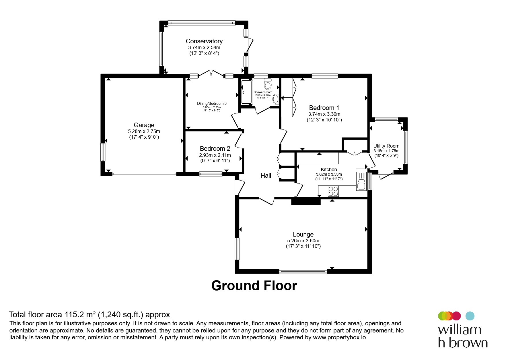 8, Gleneagles Drive, Skegness floorplan