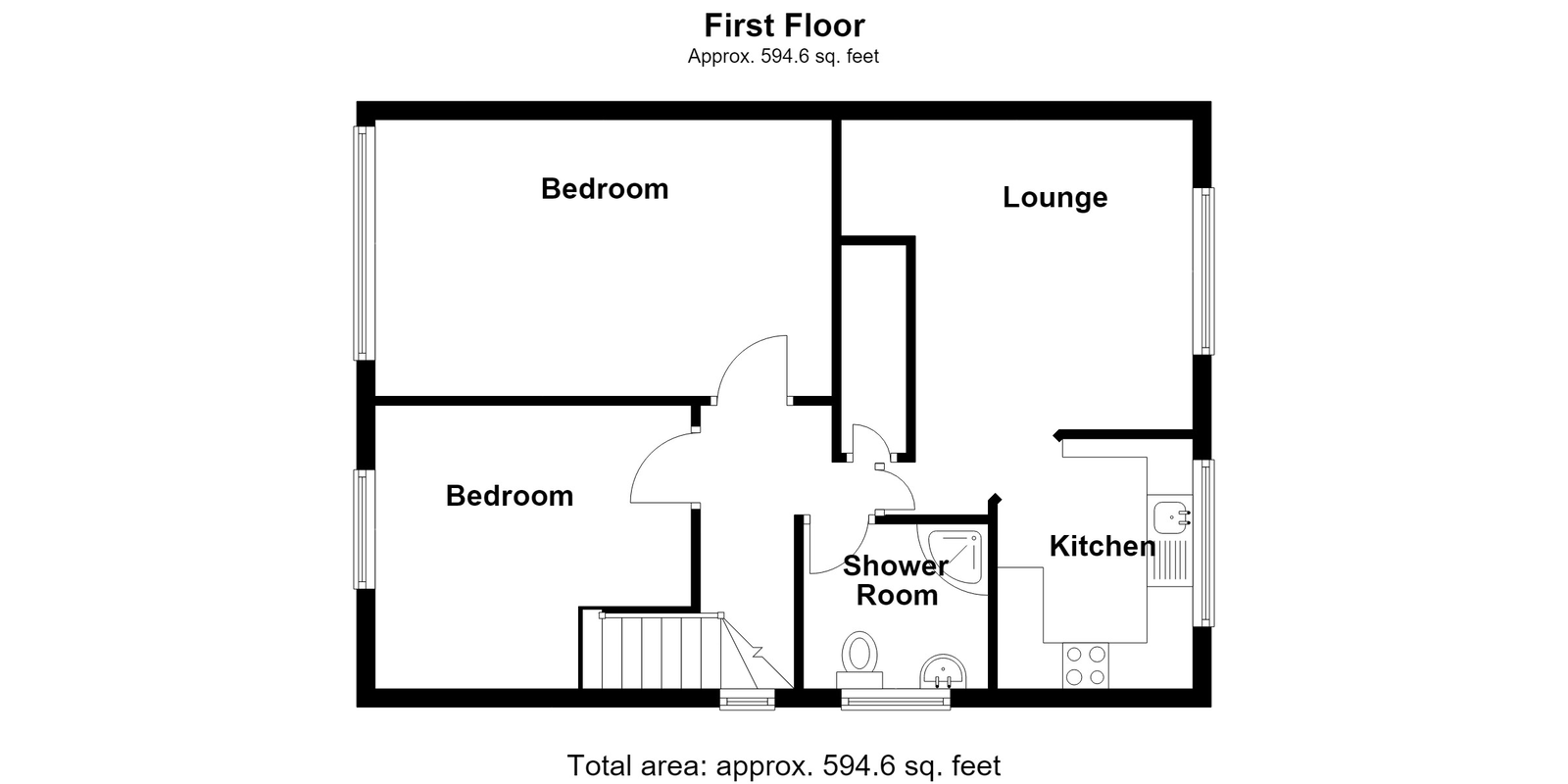 165, Lazy Hill, Birmingham floorplan