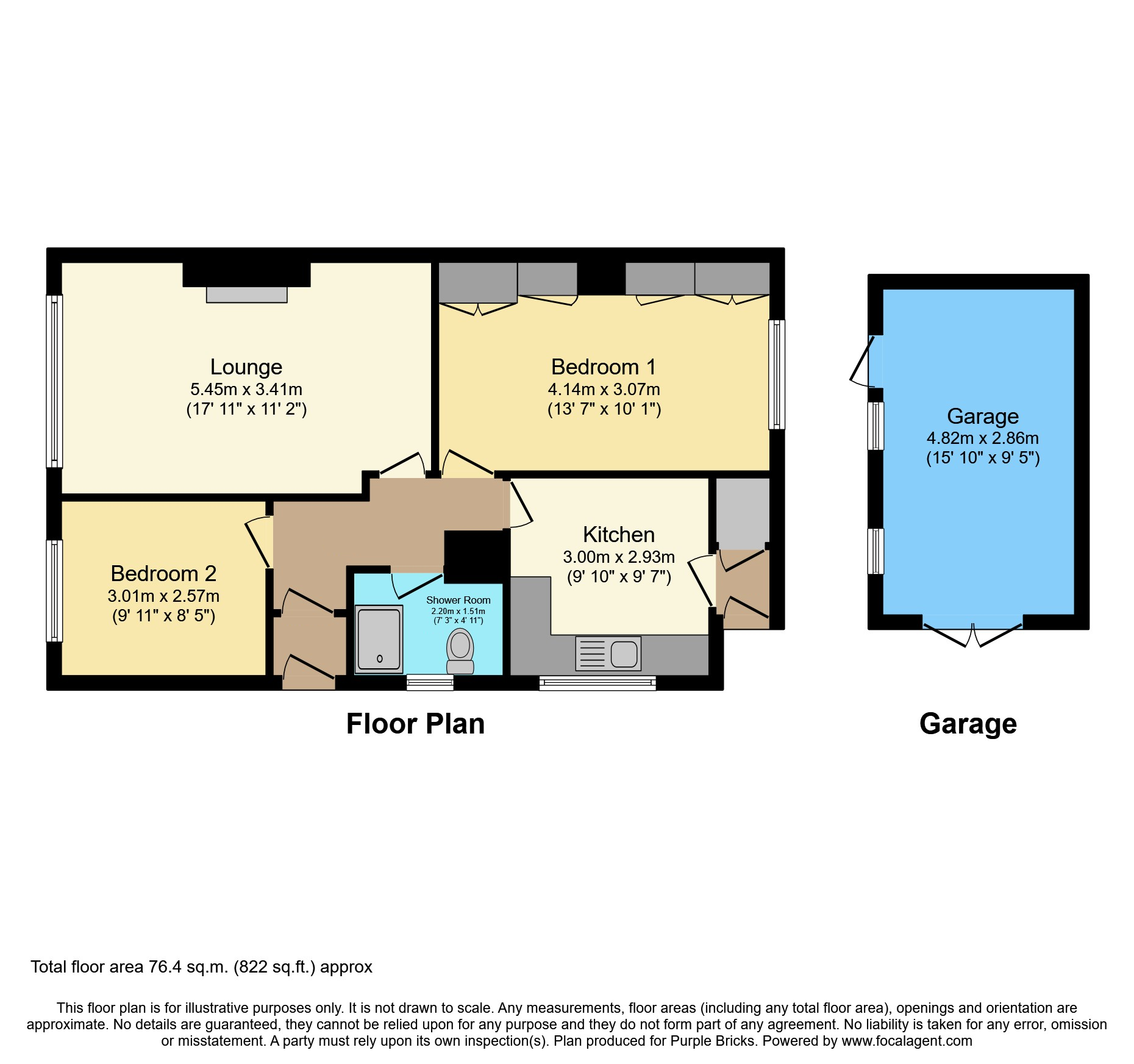 Thirlmere Drive, Withnell, Chorley PR6, 2 bedroom semidetached