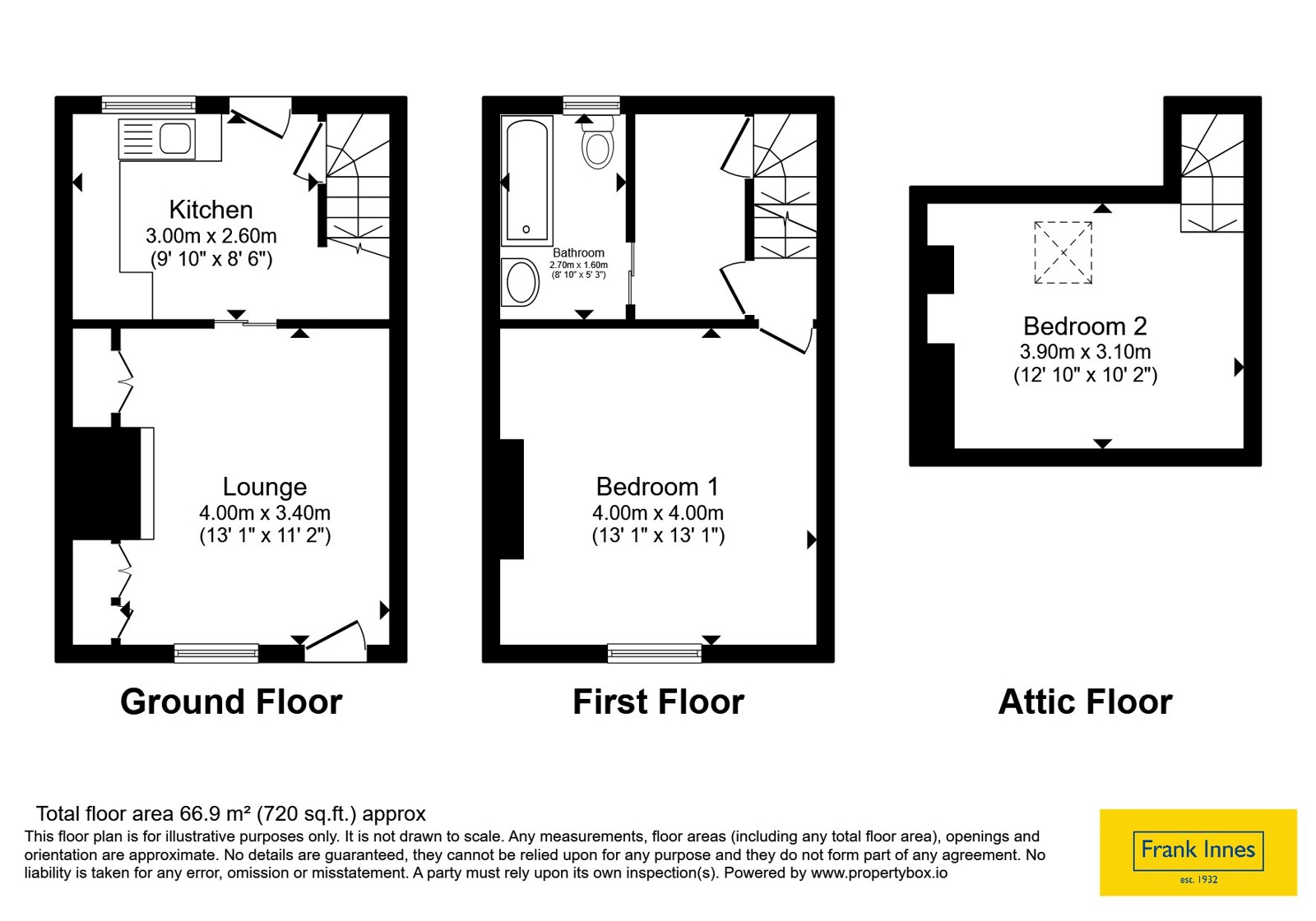 44, New Road, Chesterfield floorplan