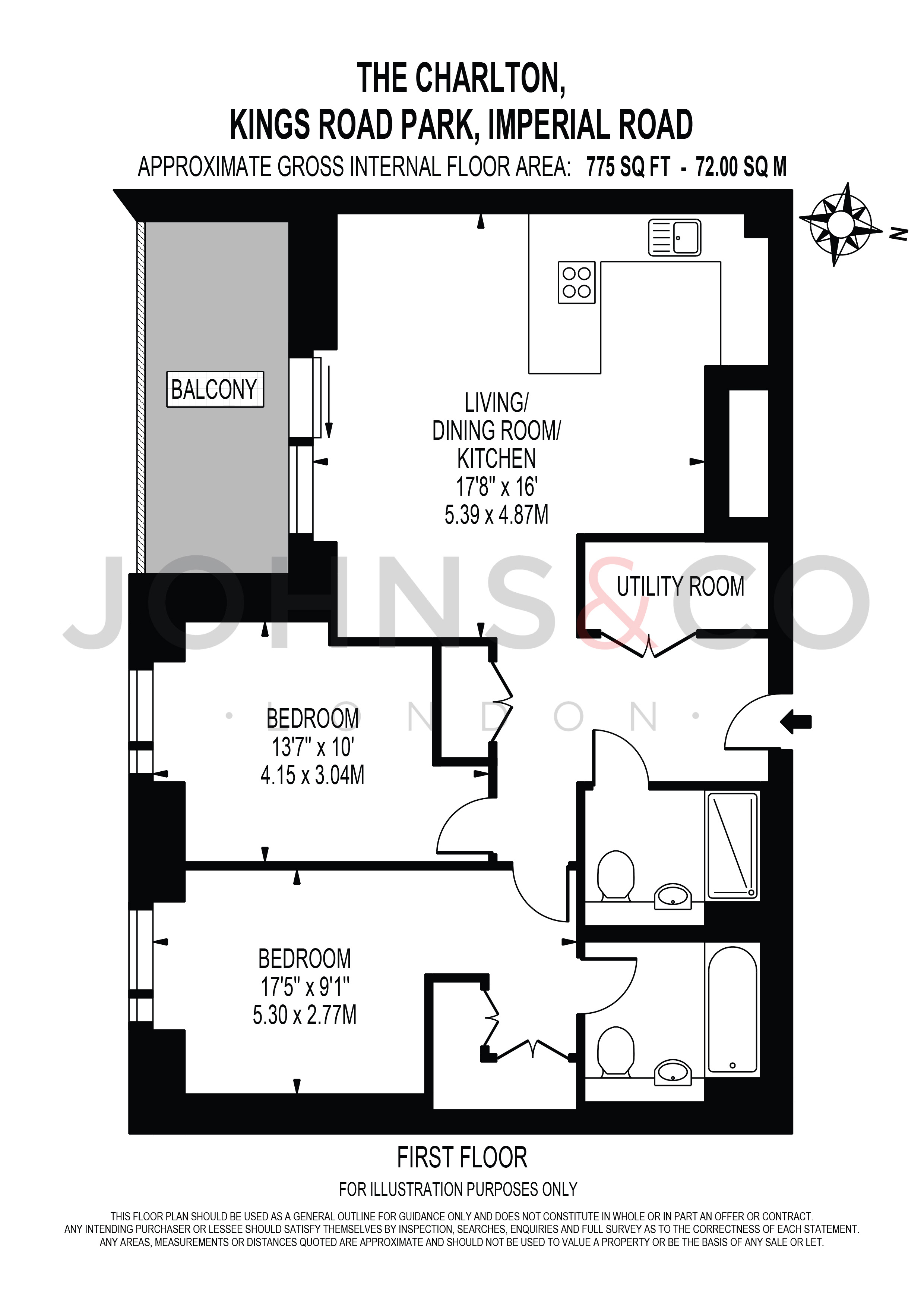 Plot G1.4-1-05 The Charlton 2, Michael Road, London floorplan