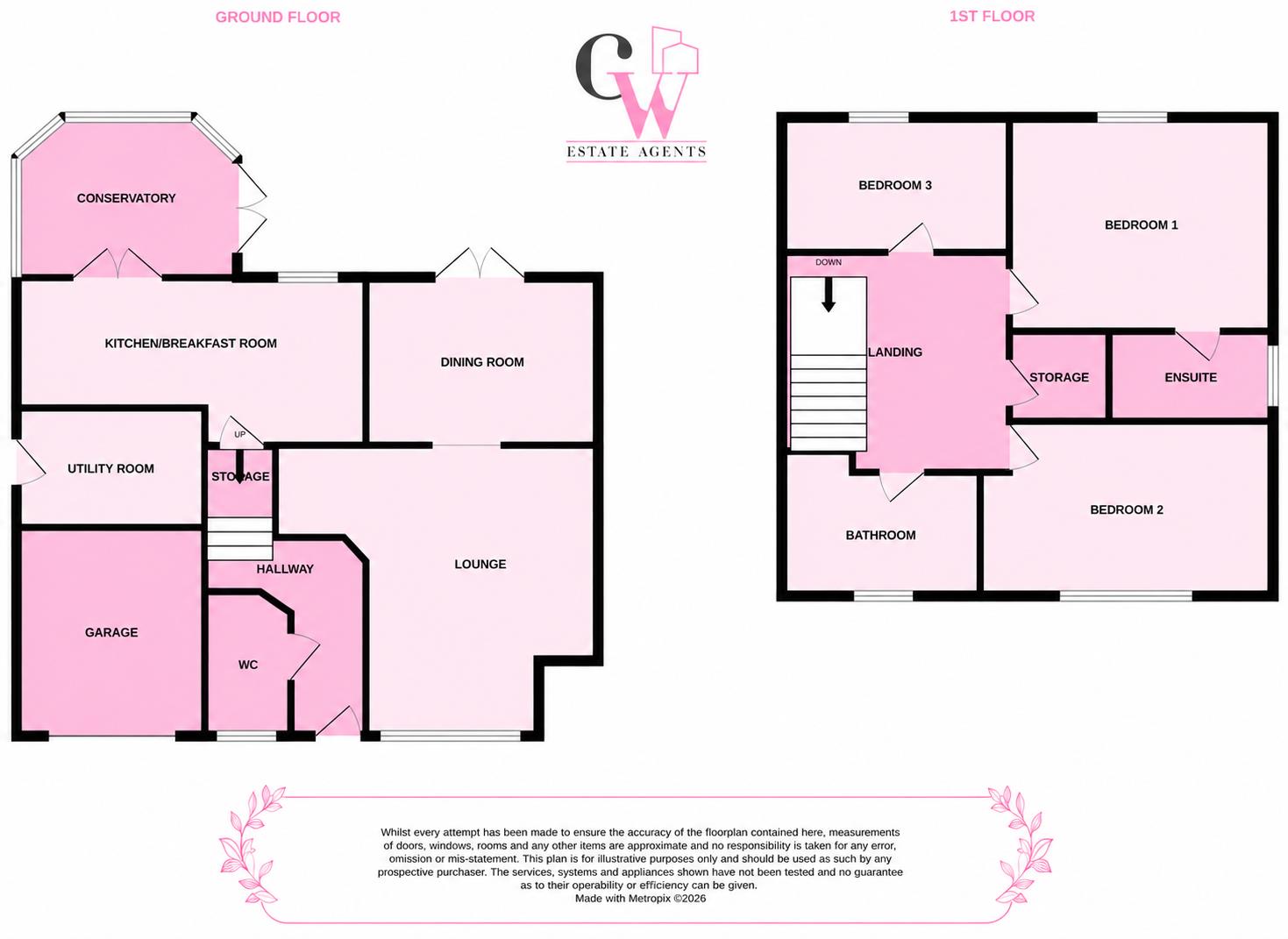 8, Thirlmere Close, Winsford floorplan
