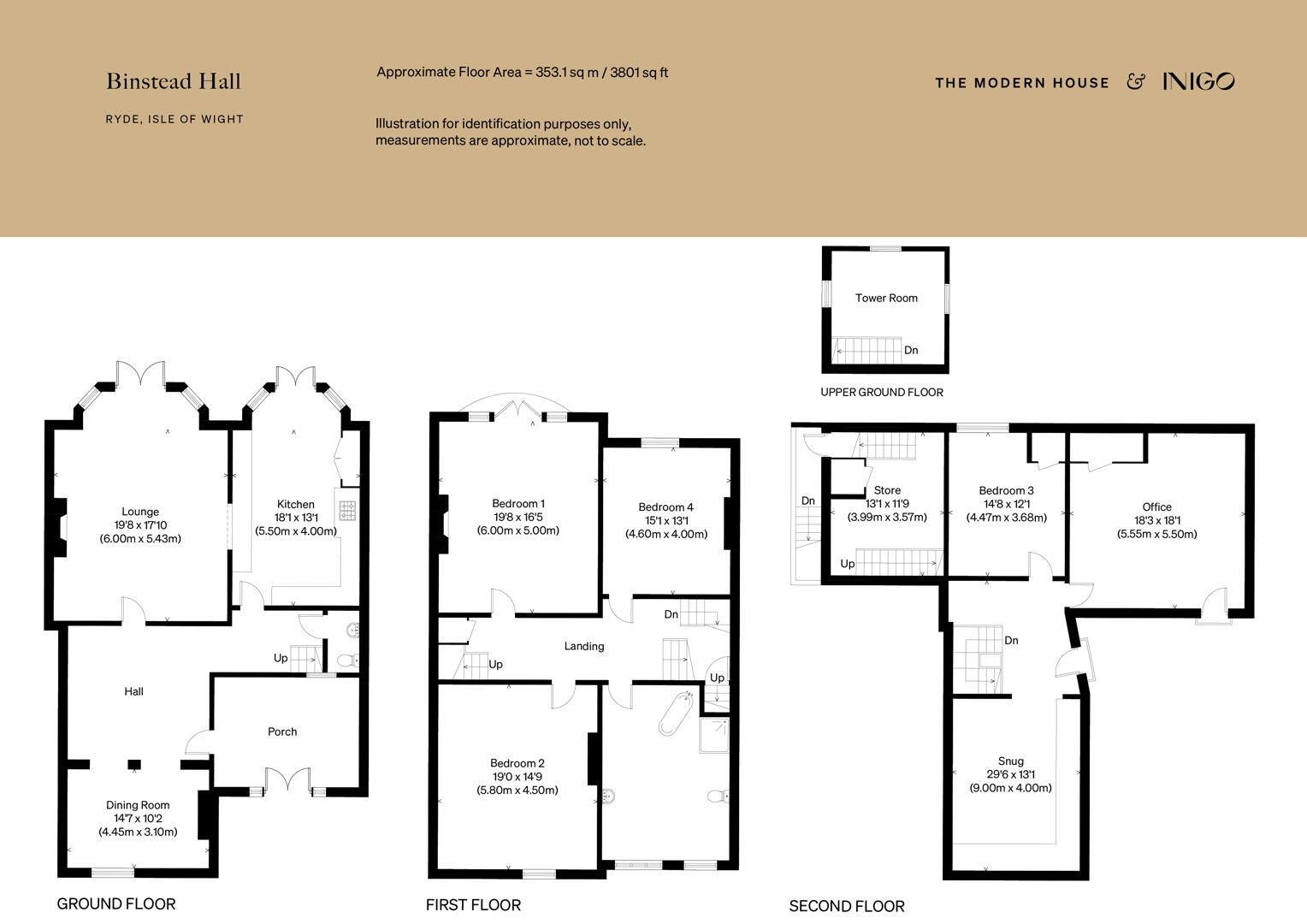 2 Binstead Hall, Quarr Road, Ryde floorplan
