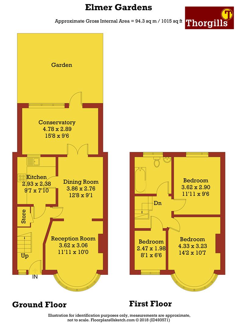 3 Bedrooms  for sale in Elmer Gardens, Isleworth TW7