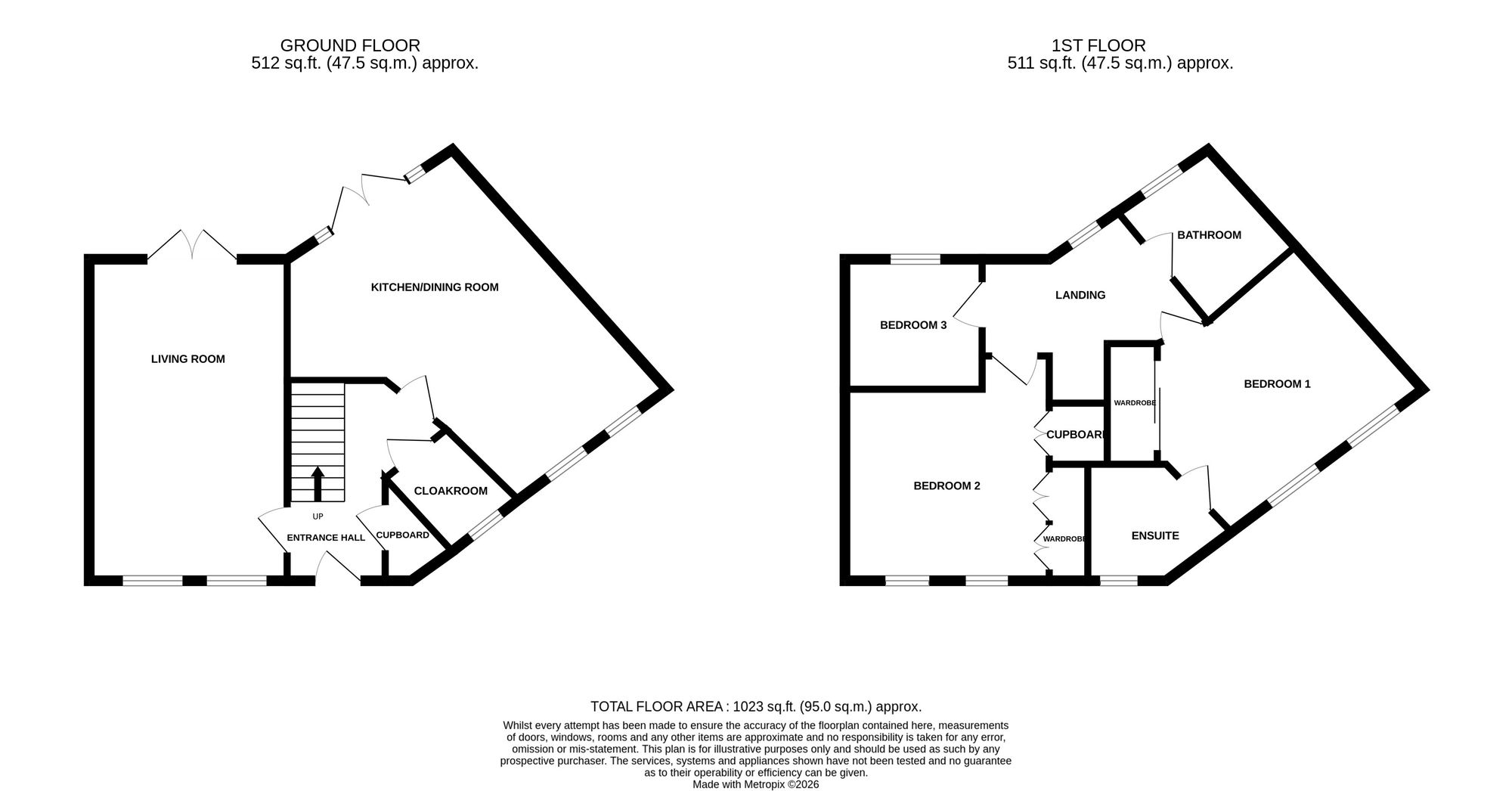 3 Bircher Way, Gloucester floorplan