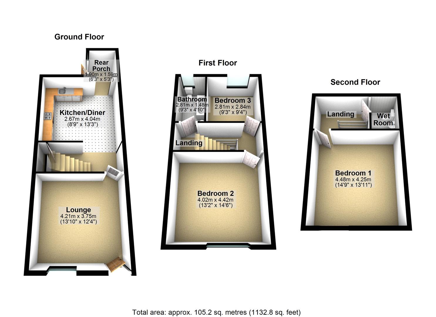 110, Main Street, Leeds floorplan