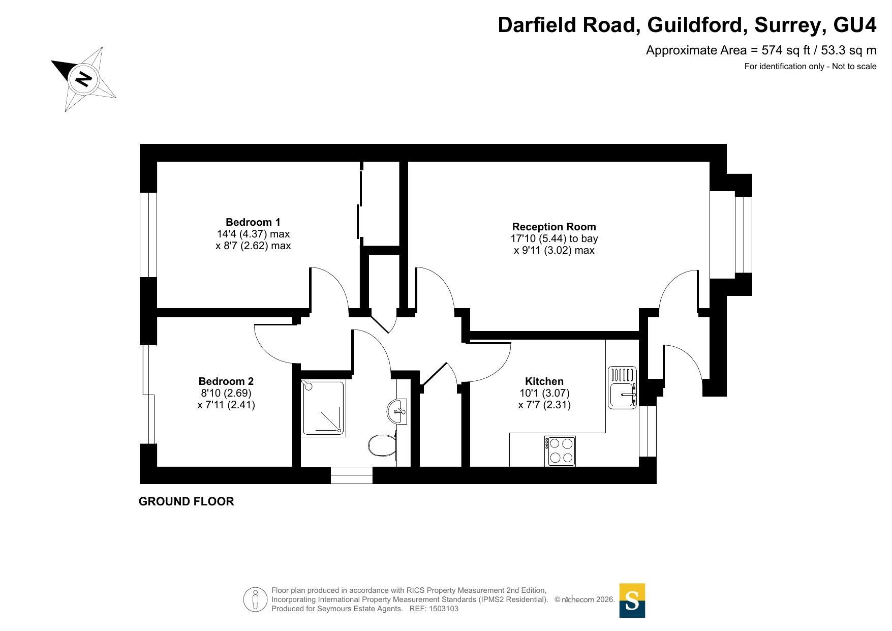 47, Darfield Road, Surrey floorplan
