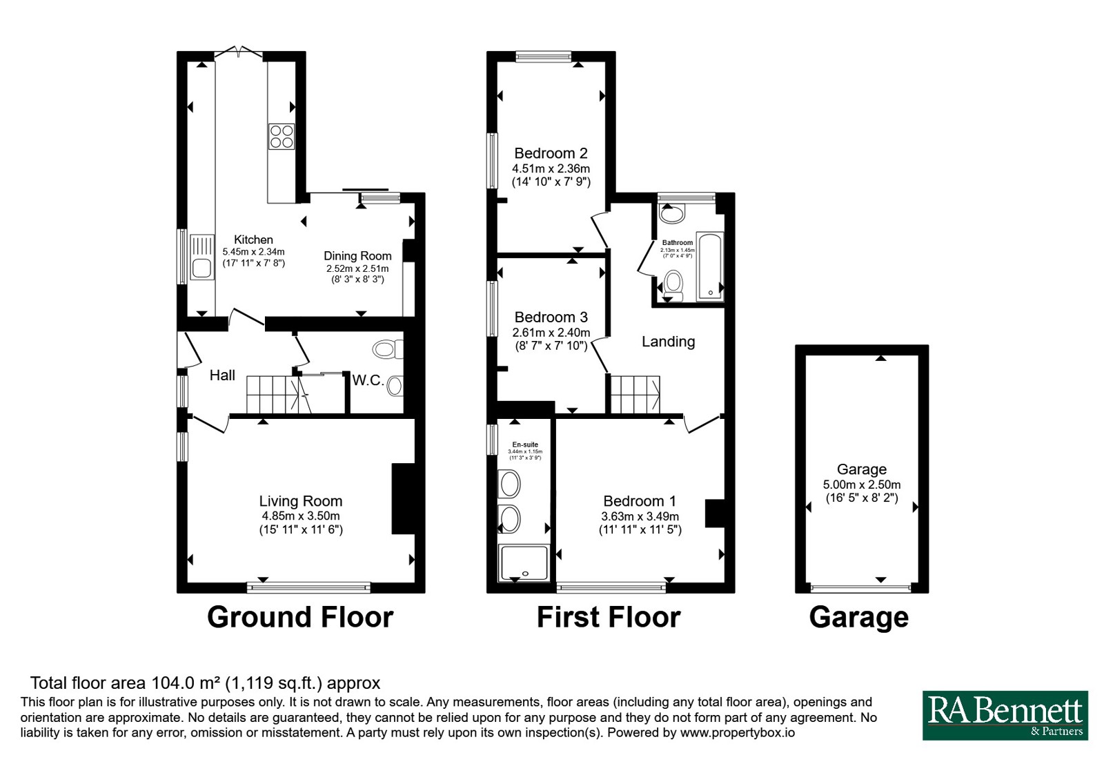 Hameldame,, Main Road, Gloucestershire floorplan