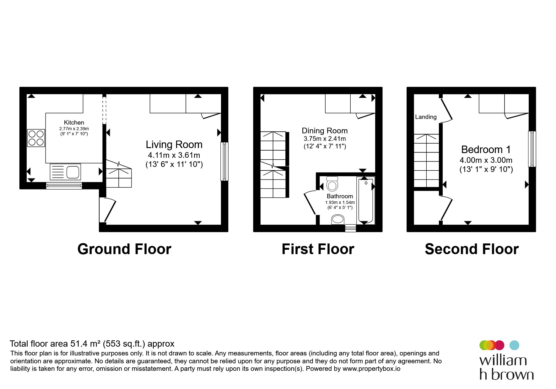 2, Rose Cottages, Pepys Street, Harwich floorplan
