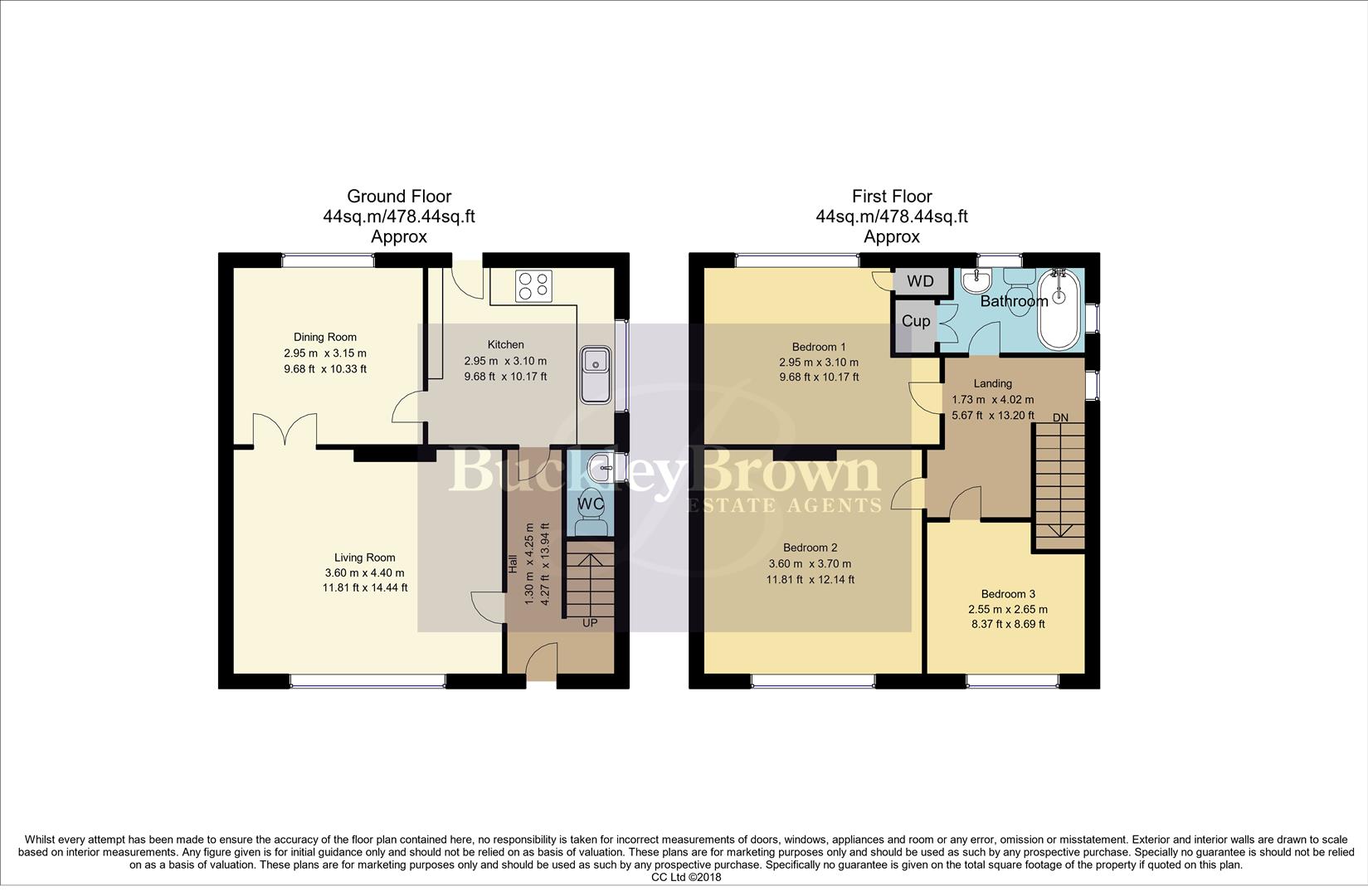 7, Cambridge Road, Mansfield floorplan