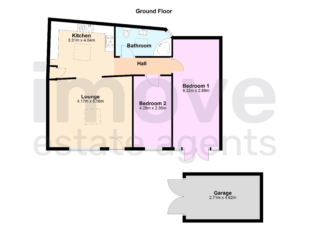 Little Underwood, Torquay floorplan