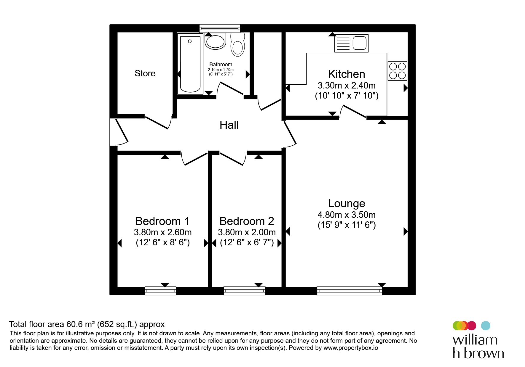 72, Juniper Close, Broxbourne floorplan