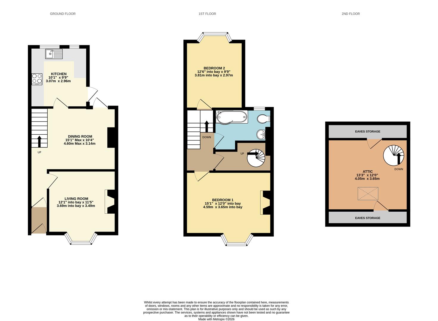26, King Edward Street, Exeter floorplan