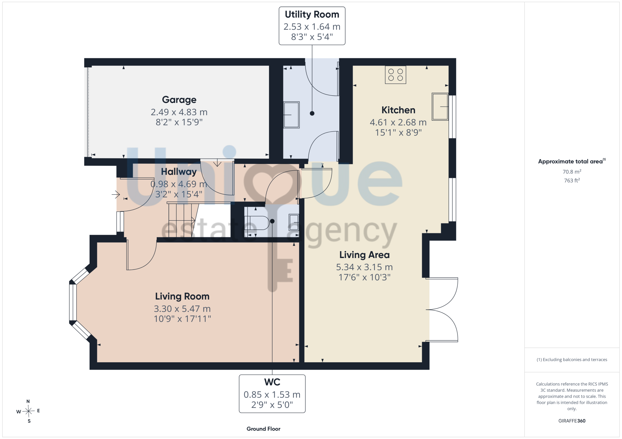 3, Kingfisher Drive, Wesham floorplan
